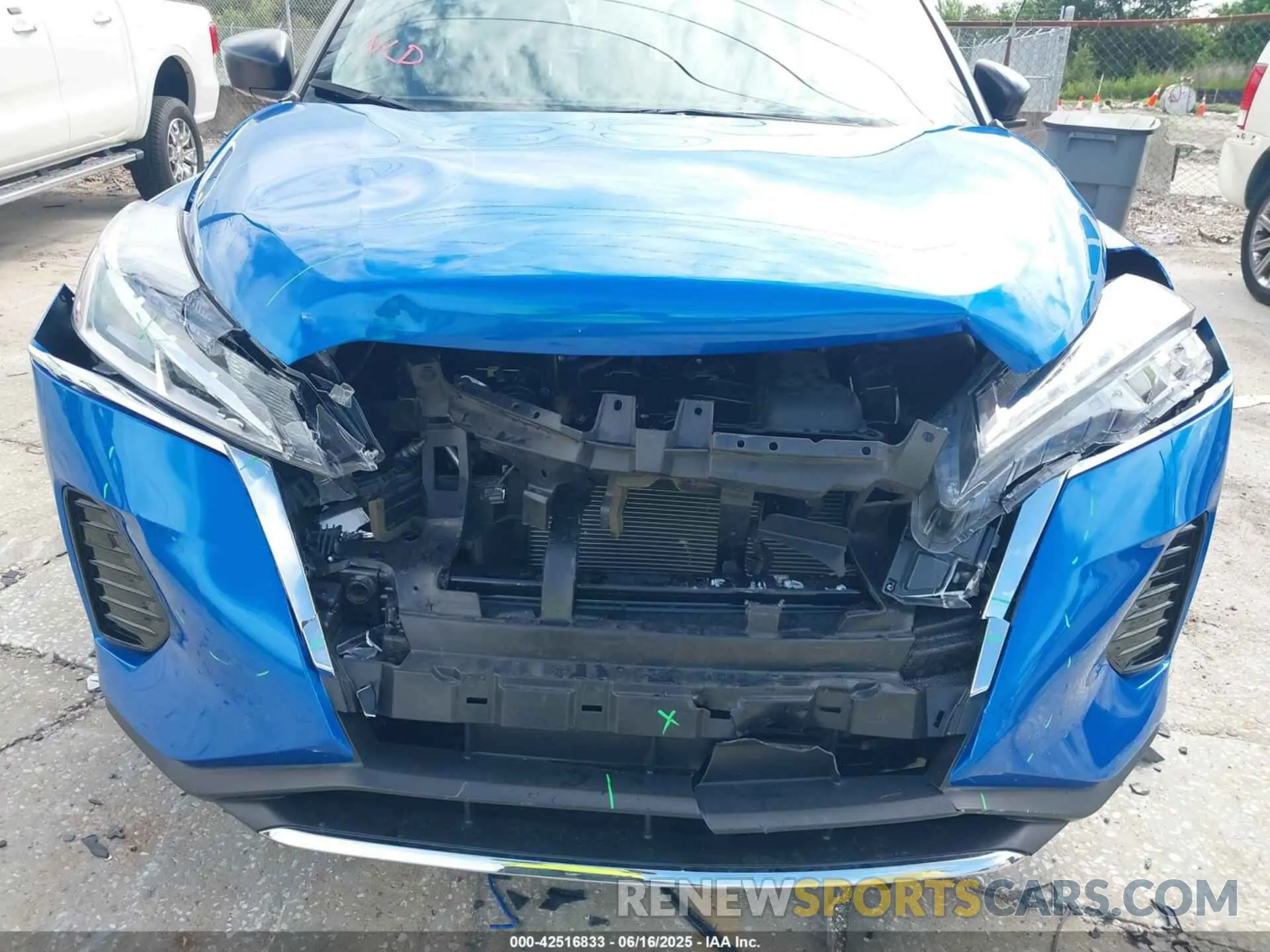 6 fotografías del automóvil dañado 3N1CP5BV3PL562439 NISSAN KICKS 2023