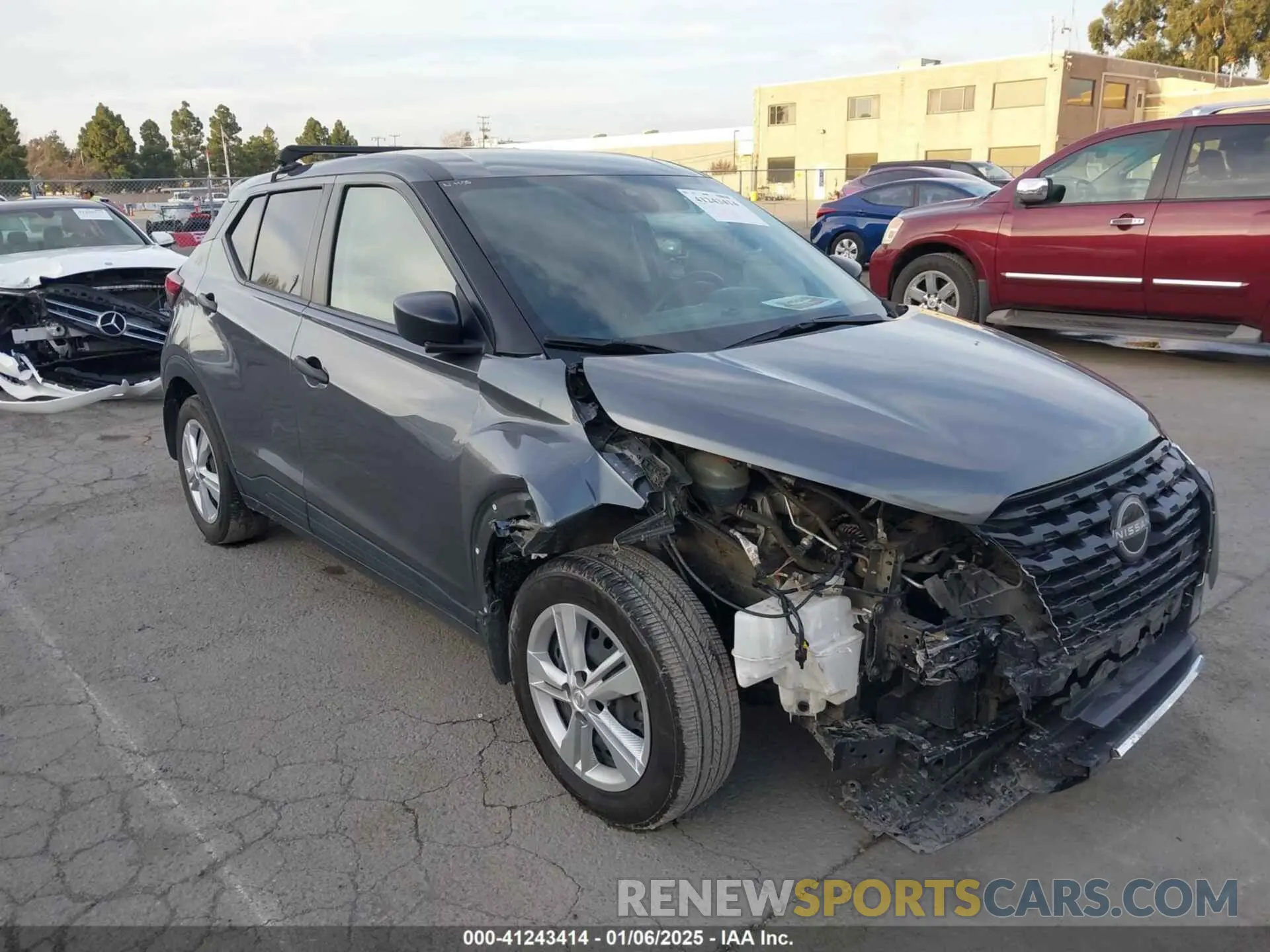 6 fotografías del automóvil dañado 3N1CP5BV4PL469266 NISSAN KICKS 2023