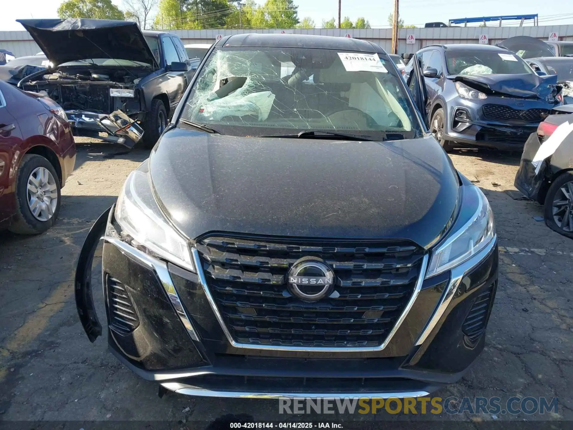 11 fotografías del automóvil dañado 3N1CP5BV5PL553922 NISSAN KICKS 2023