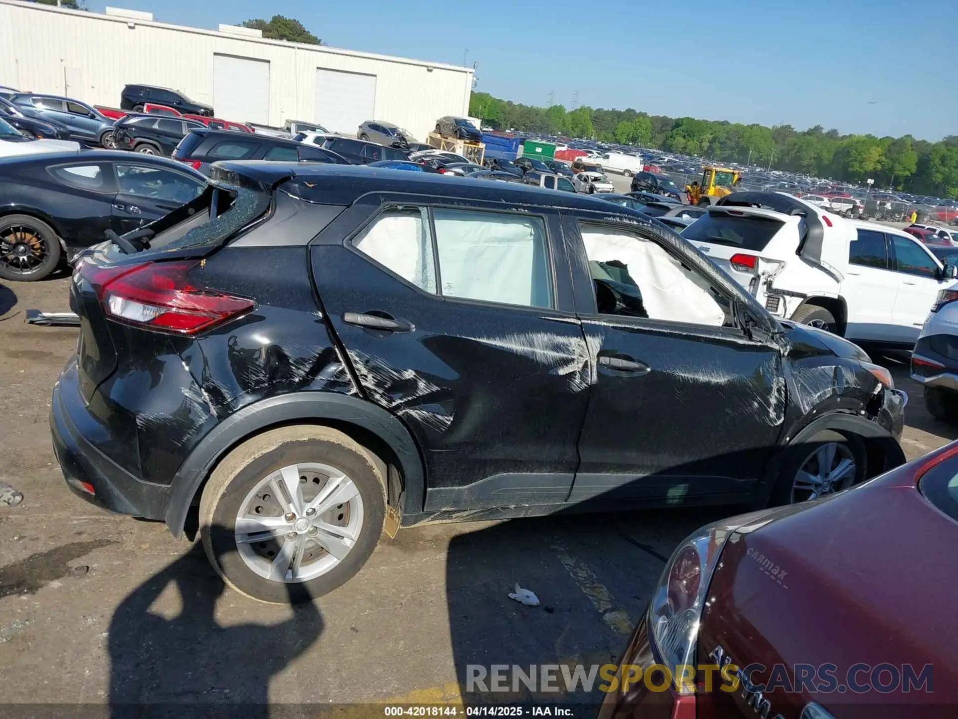 12 fotografías del automóvil dañado 3N1CP5BV5PL553922 NISSAN KICKS 2023