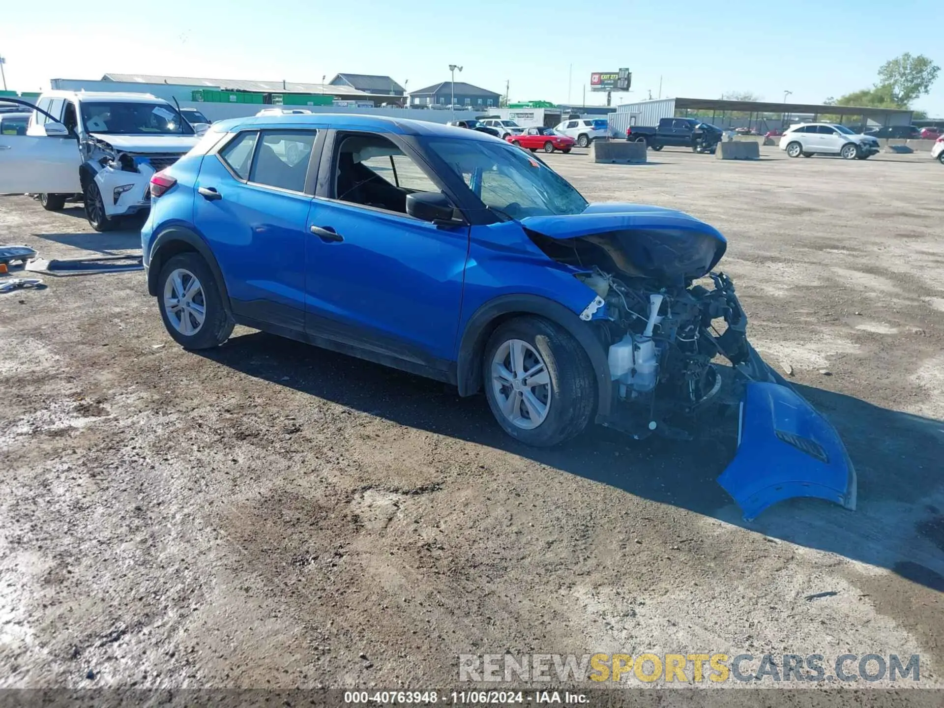 1 fotografías del automóvil dañado 3N1CP5BV6PL511307 NISSAN KICKS 2023