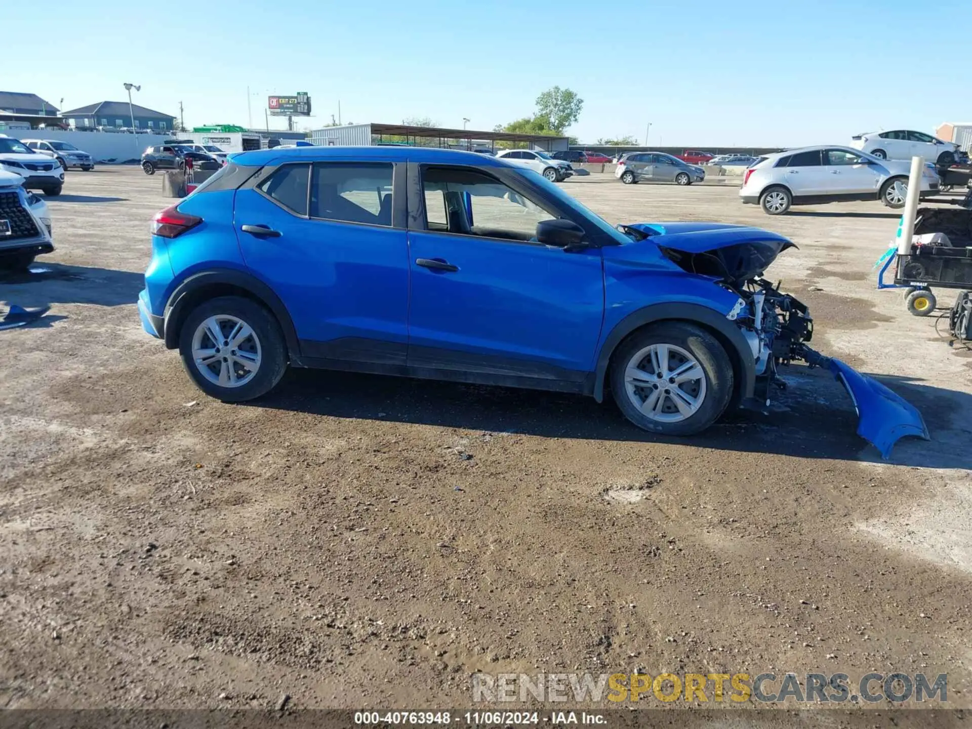 13 fotografías del automóvil dañado 3N1CP5BV6PL511307 NISSAN KICKS 2023