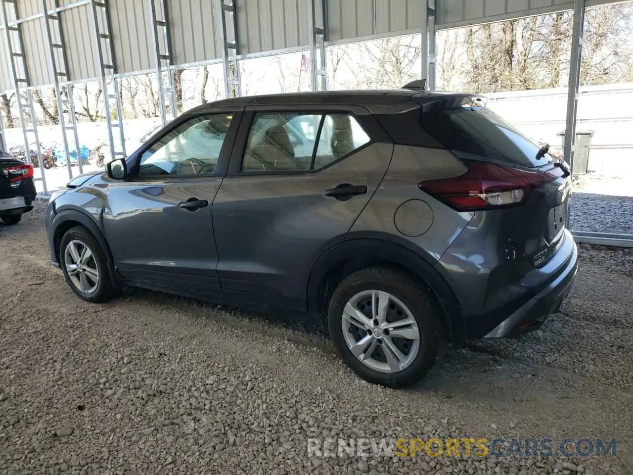 2 fotografías del automóvil dañado 3N1CP5BV7PL508514 NISSAN KICKS 2023