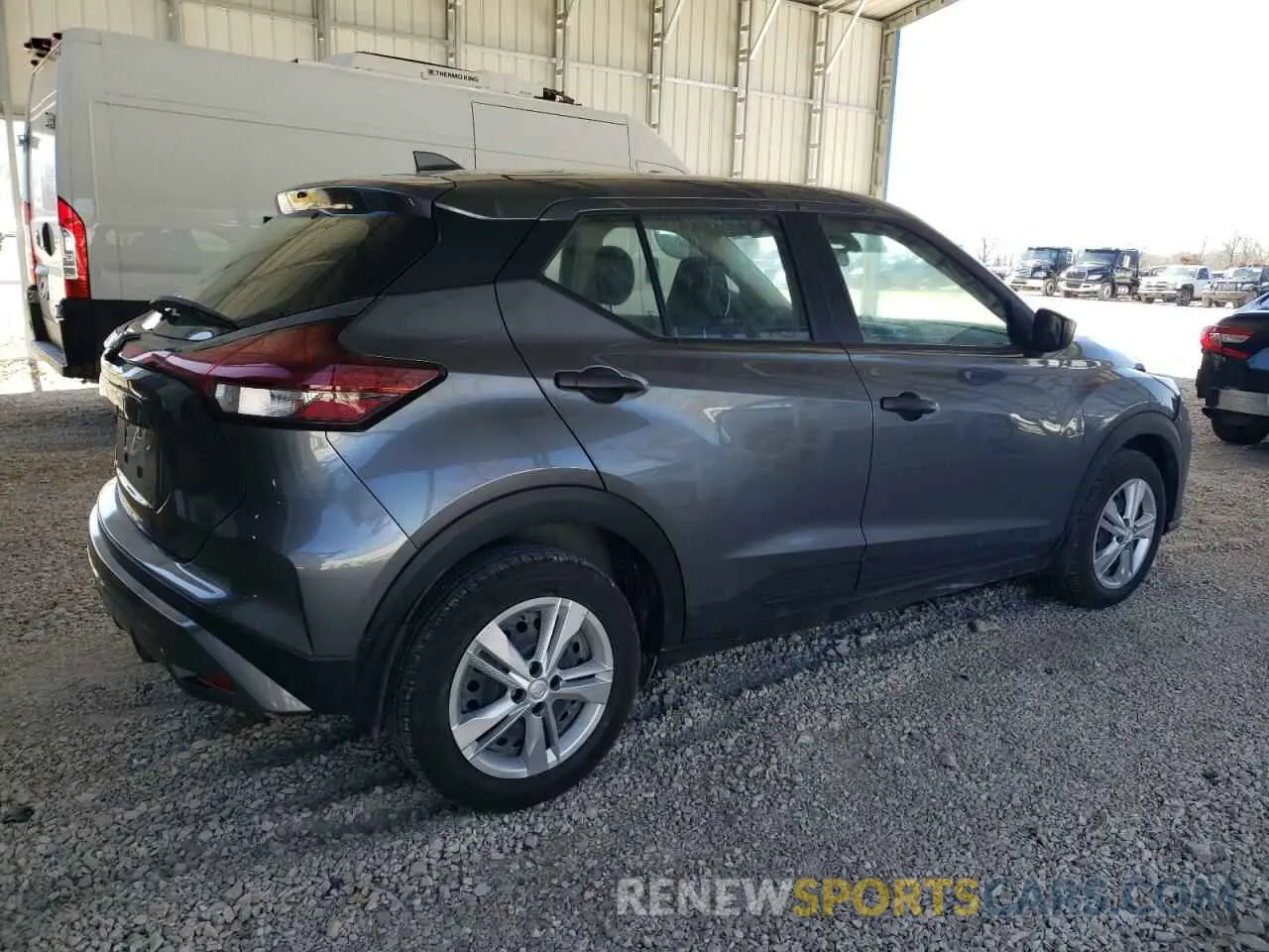 3 fotografías del automóvil dañado 3N1CP5BV7PL508514 NISSAN KICKS 2023