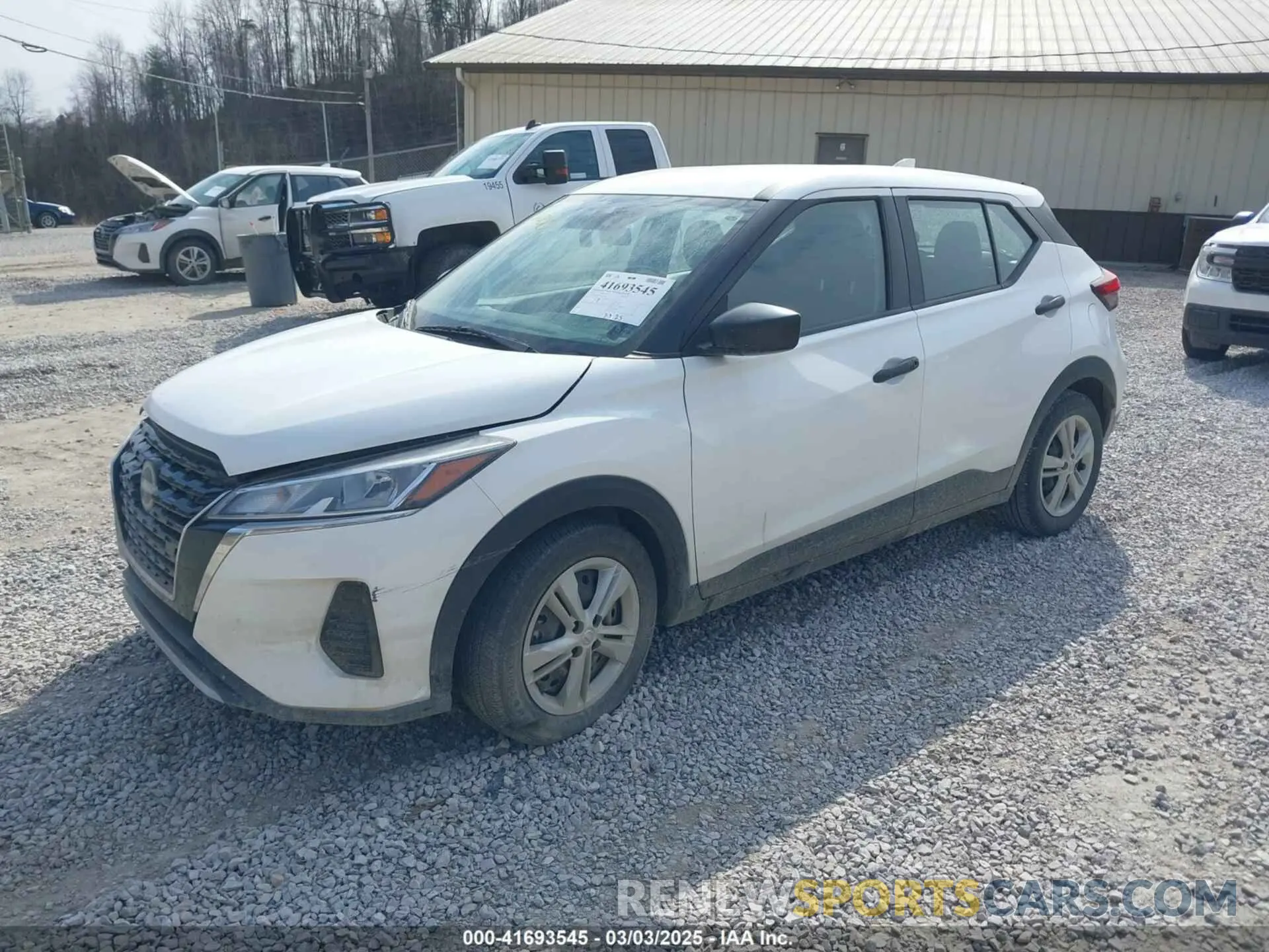2 fotografías del automóvil dañado 3N1CP5BV8PL533129 NISSAN KICKS 2023