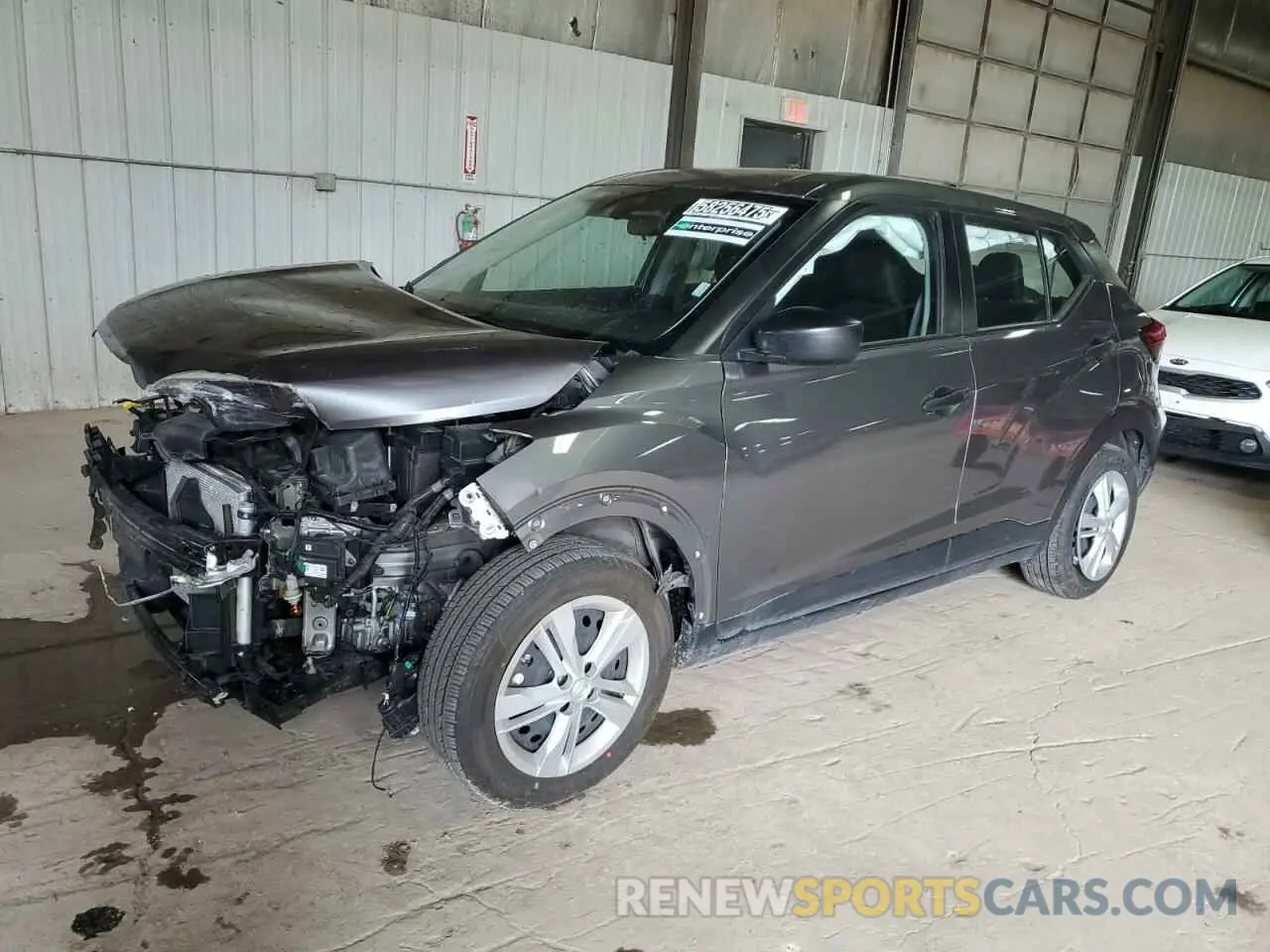 1 fotografías del automóvil dañado 3N1CP5BV8PL561125 NISSAN KICKS 2023