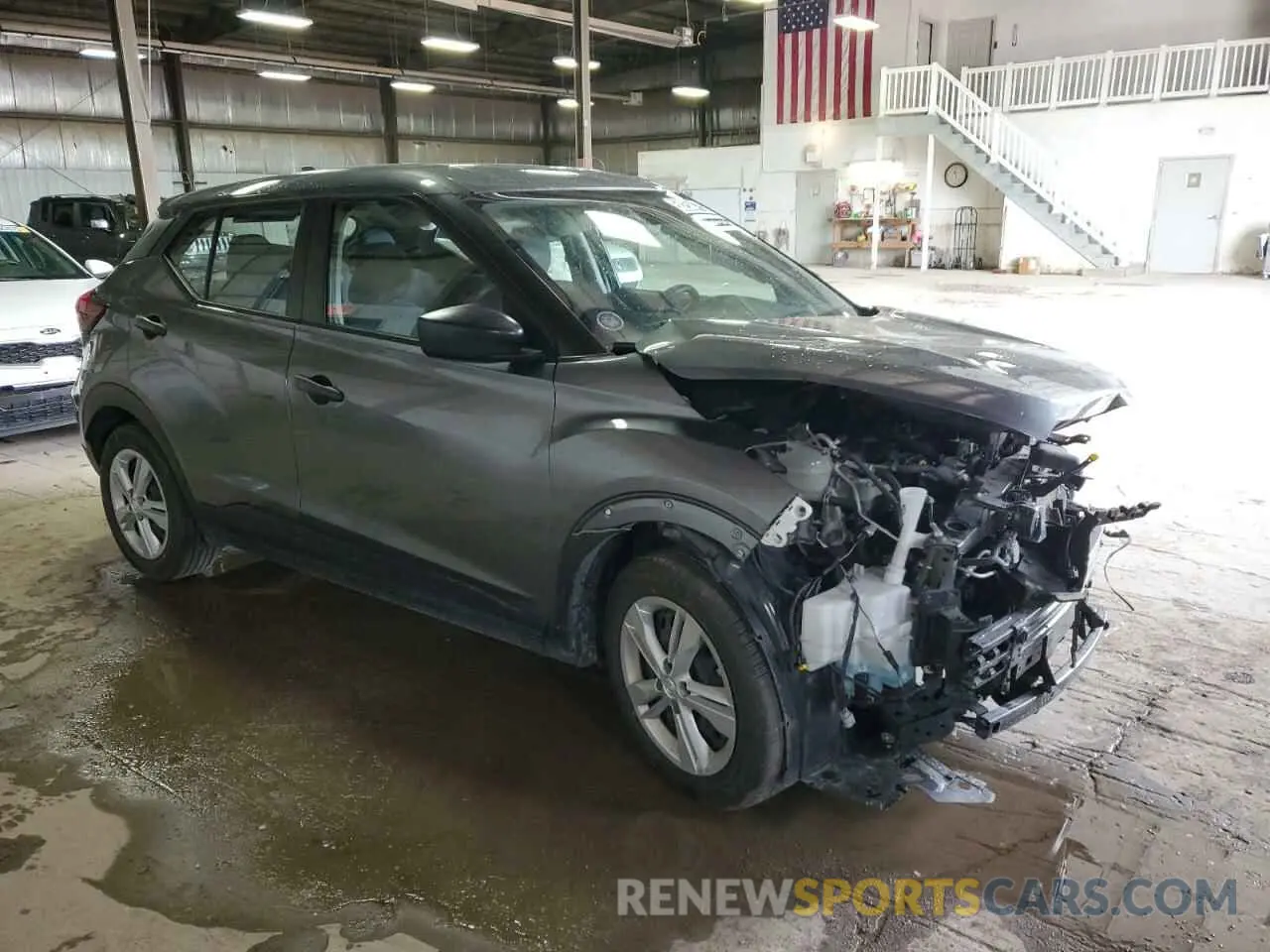 4 fotografías del automóvil dañado 3N1CP5BV8PL561125 NISSAN KICKS 2023