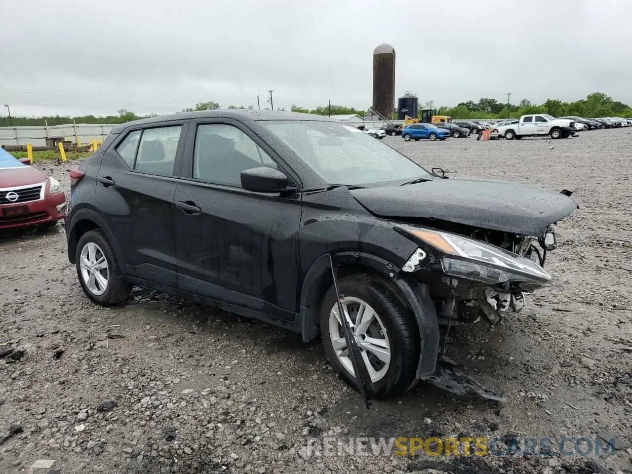 4 fotografías del automóvil dañado 3N1CP5BVXPL468476 NISSAN KICKS 2023