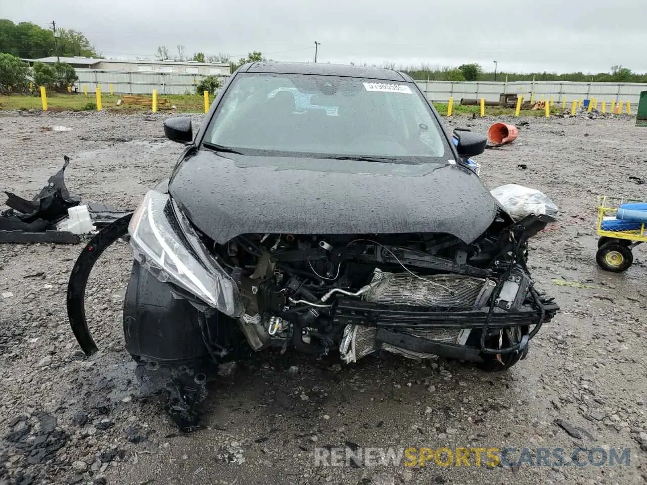 5 fotografías del automóvil dañado 3N1CP5BVXPL468476 NISSAN KICKS 2023