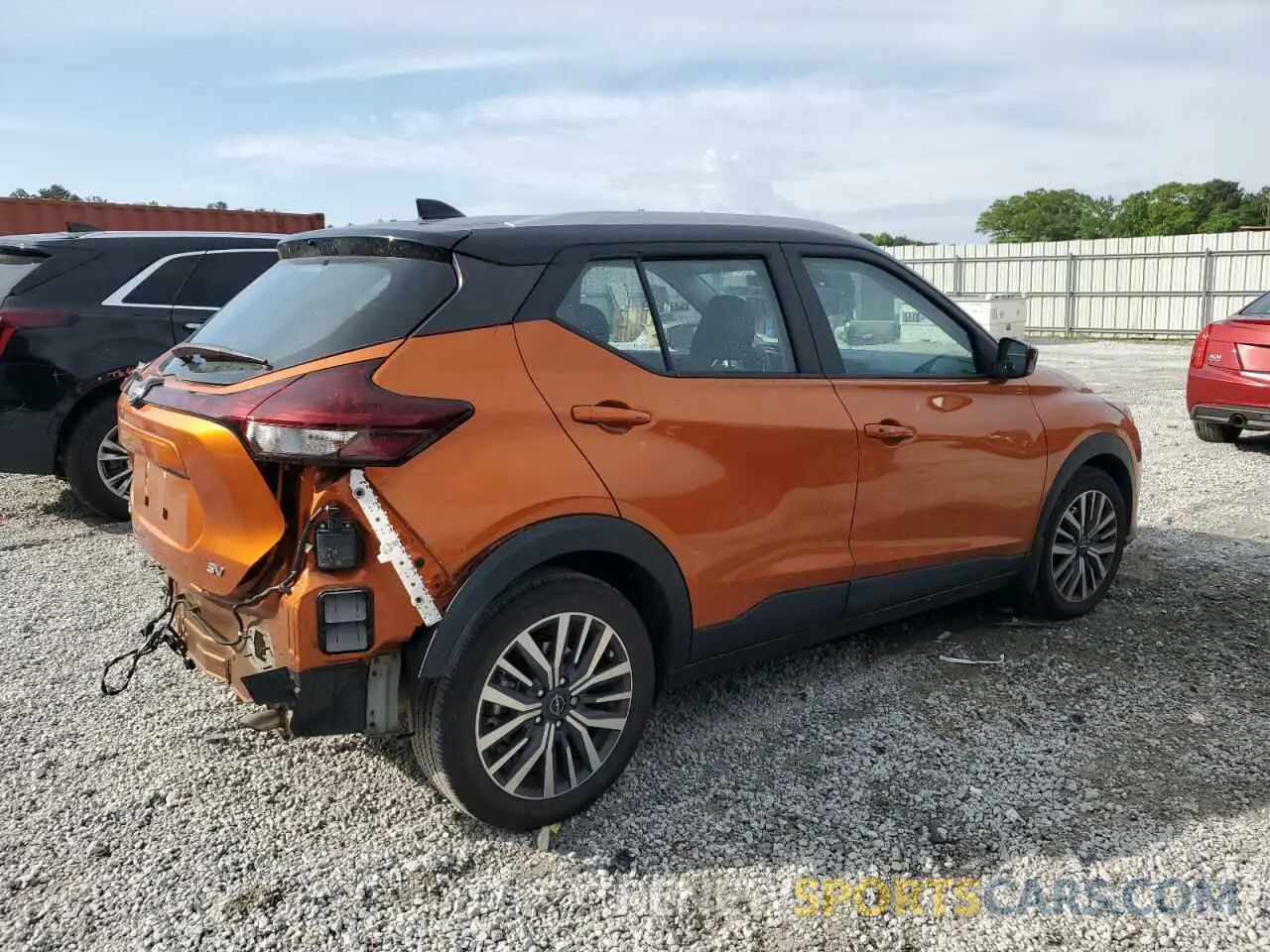 3 fotografías del automóvil dañado 3N1CP5CV0PL496513 NISSAN KICKS 2023