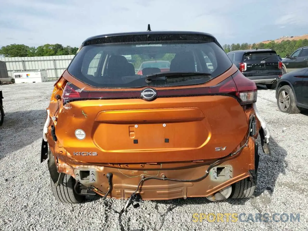 6 fotografías del automóvil dañado 3N1CP5CV0PL496513 NISSAN KICKS 2023