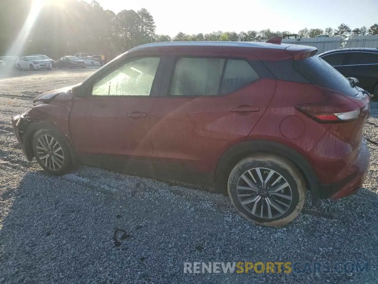 2 fotografías del automóvil dañado 3N1CP5CV0PL557617 NISSAN KICKS 2023