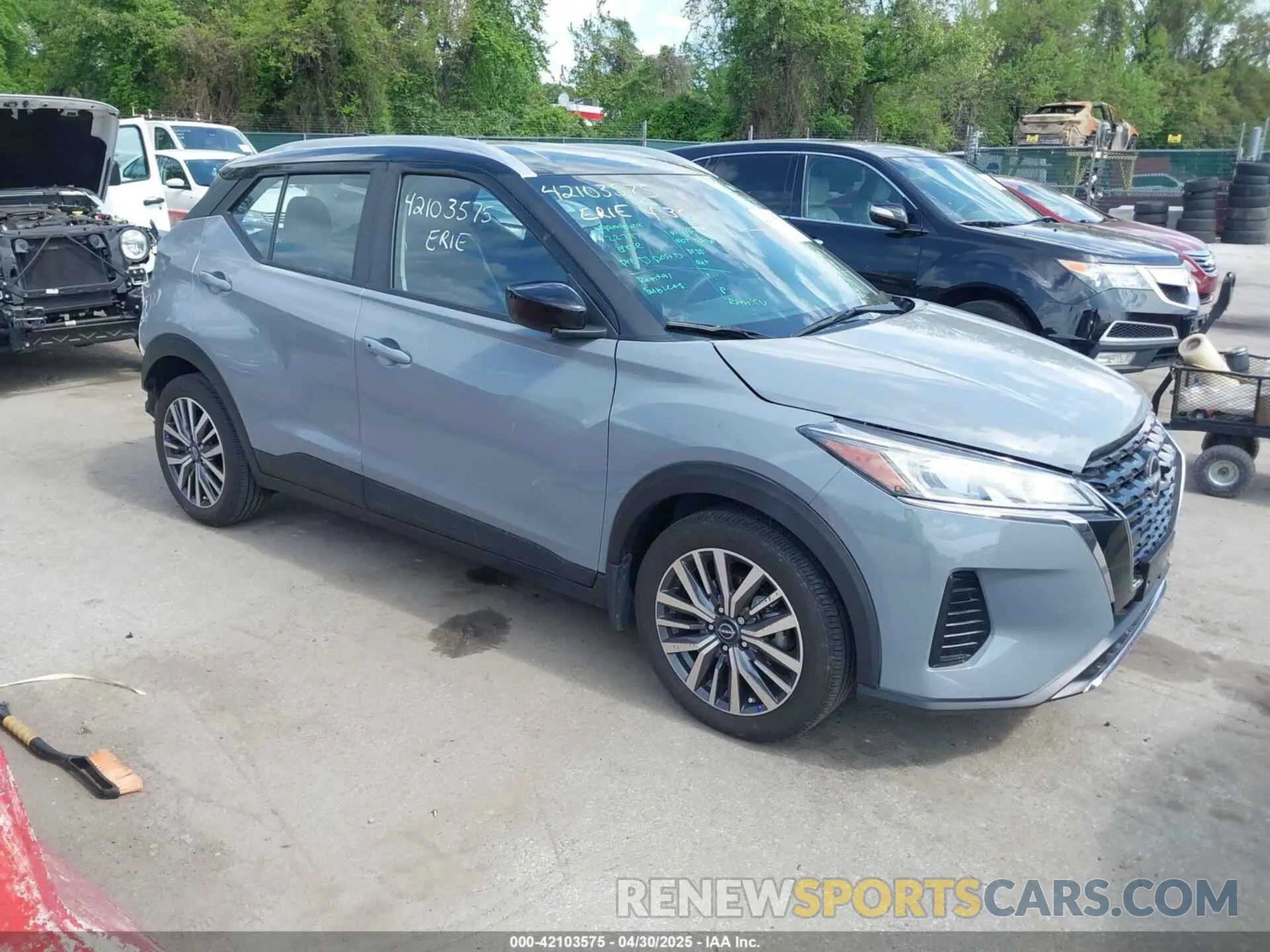 1 fotografías del automóvil dañado 3N1CP5CV1PL525243 NISSAN KICKS 2023