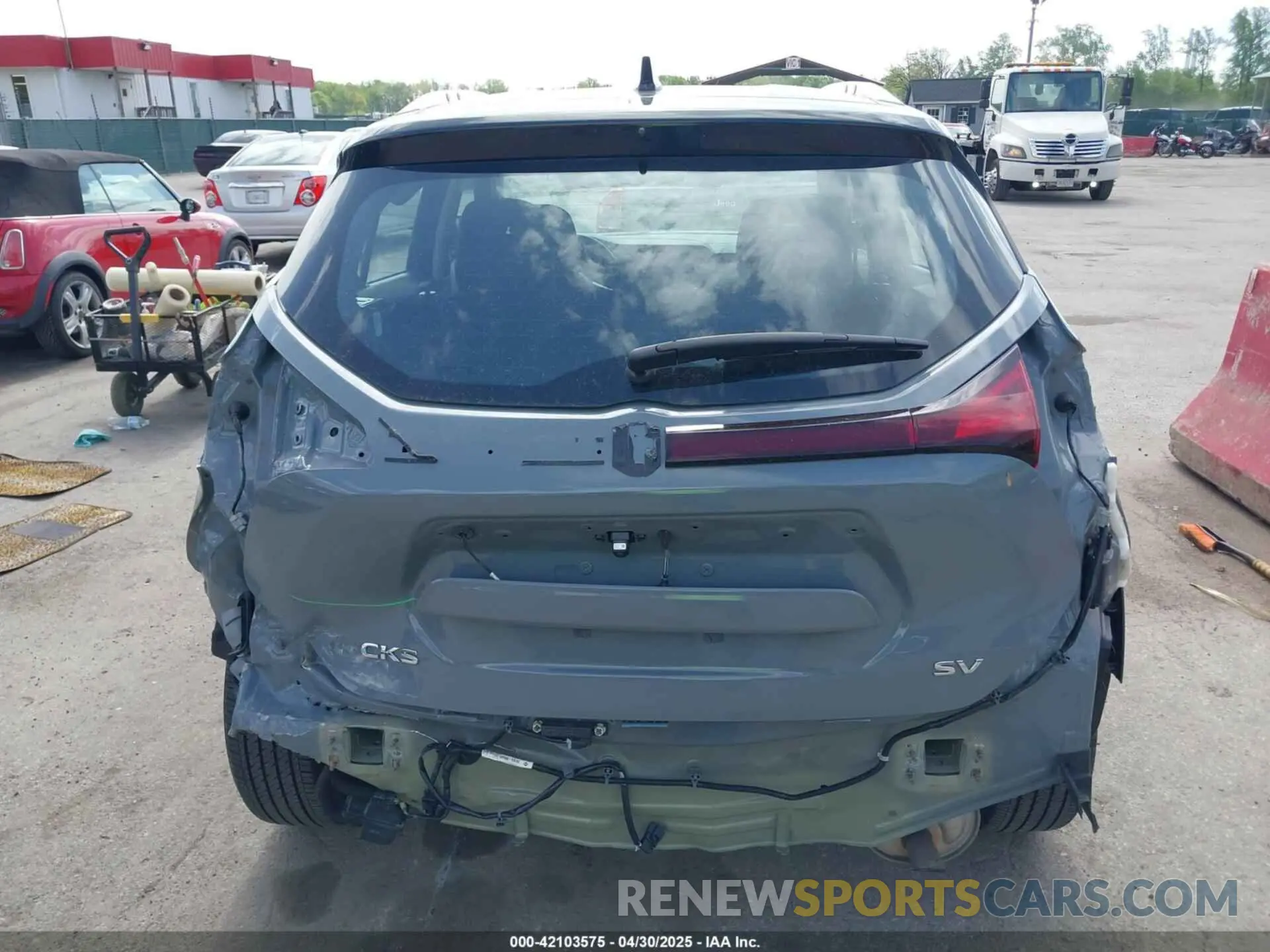 17 fotografías del automóvil dañado 3N1CP5CV1PL525243 NISSAN KICKS 2023