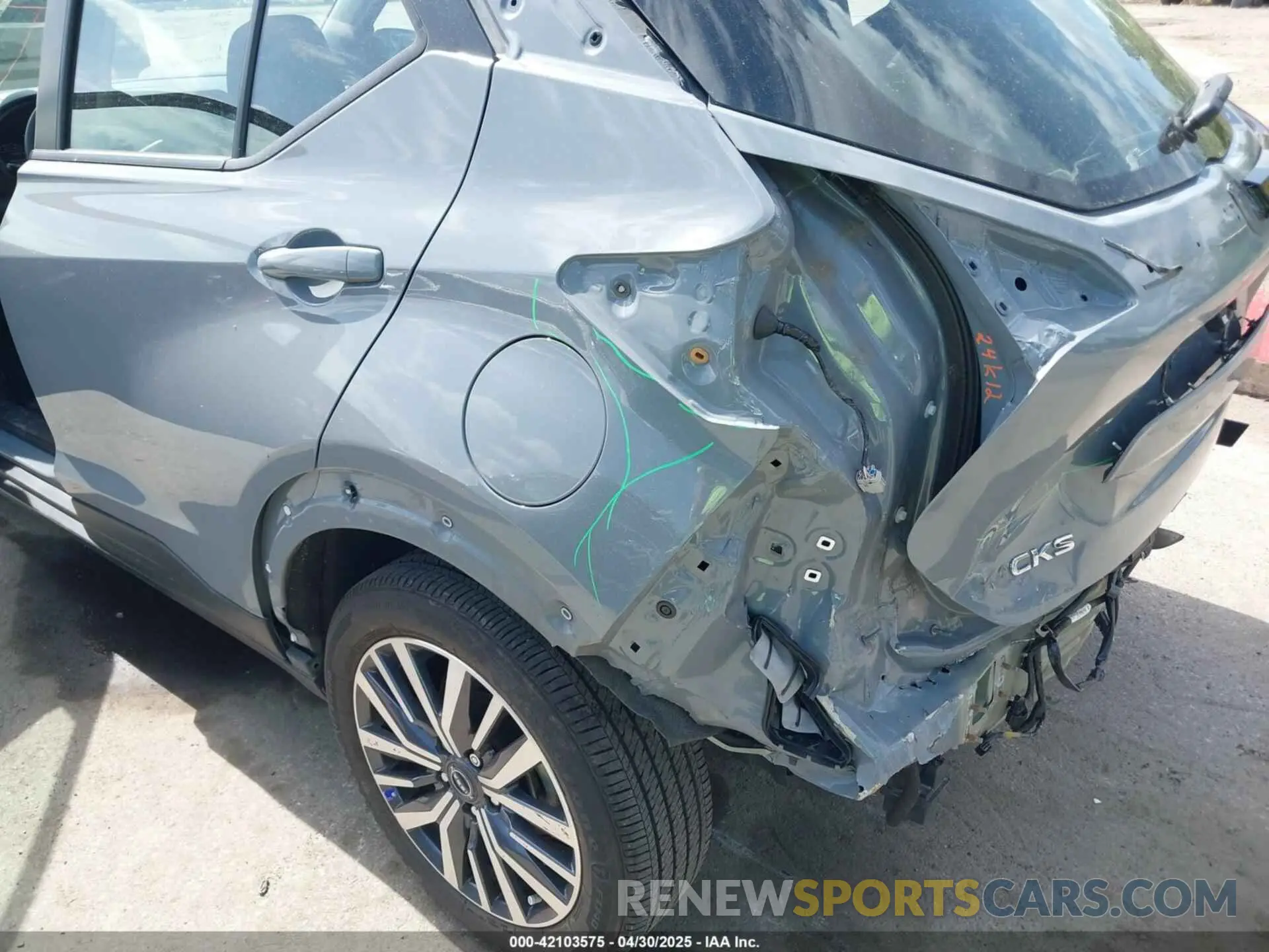 6 fotografías del automóvil dañado 3N1CP5CV1PL525243 NISSAN KICKS 2023