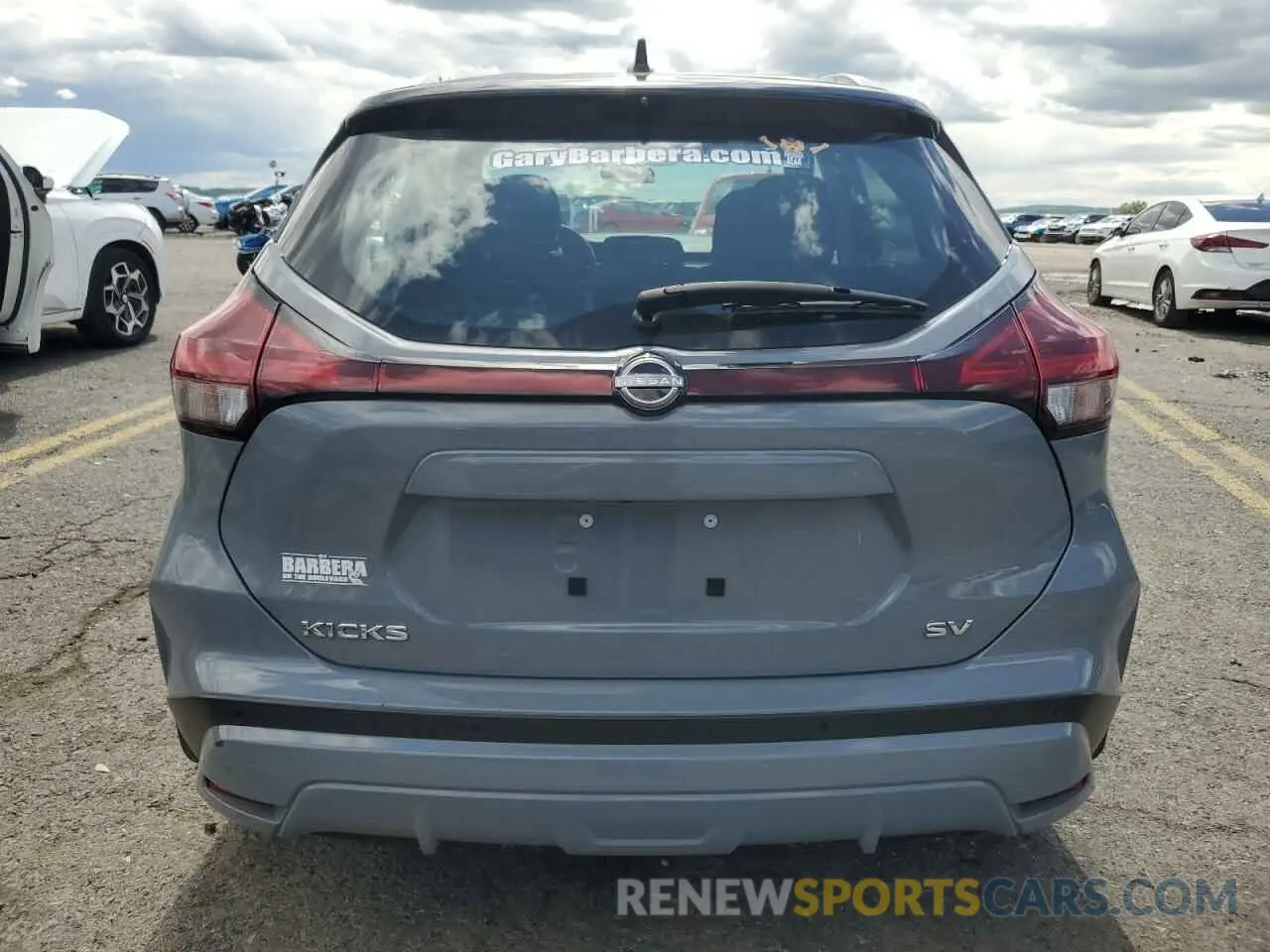 6 fotografías del automóvil dañado 3N1CP5CV2PL495735 NISSAN KICKS 2023
