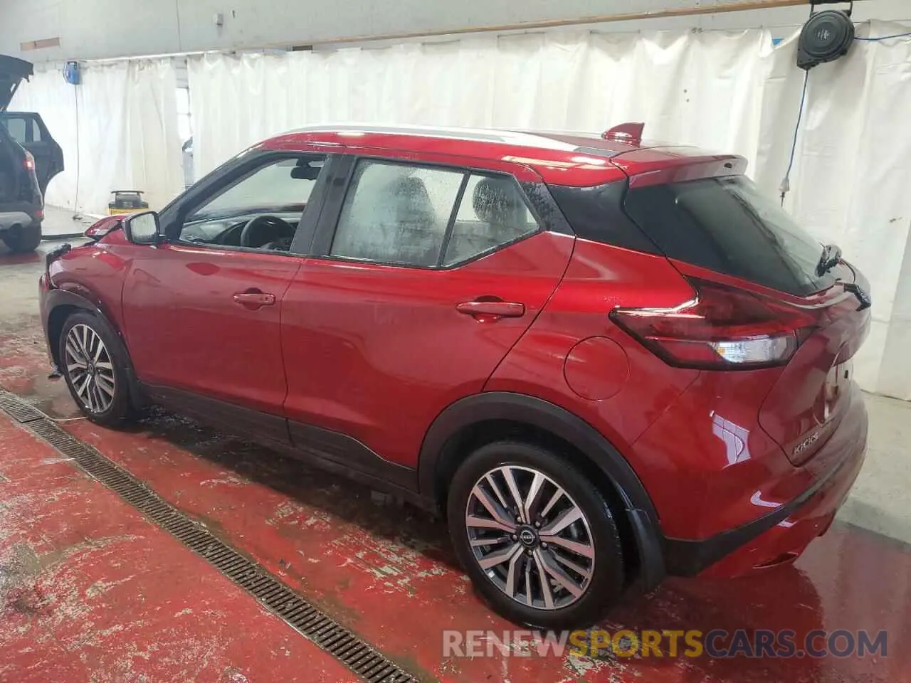 2 fotografías del automóvil dañado 3N1CP5CV2PL558364 NISSAN KICKS 2023