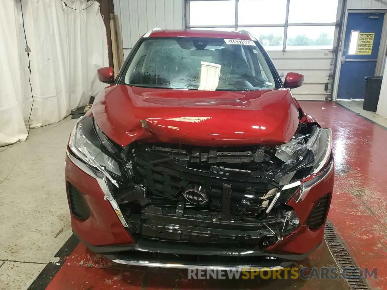 5 fotografías del automóvil dañado 3N1CP5CV2PL558364 NISSAN KICKS 2023