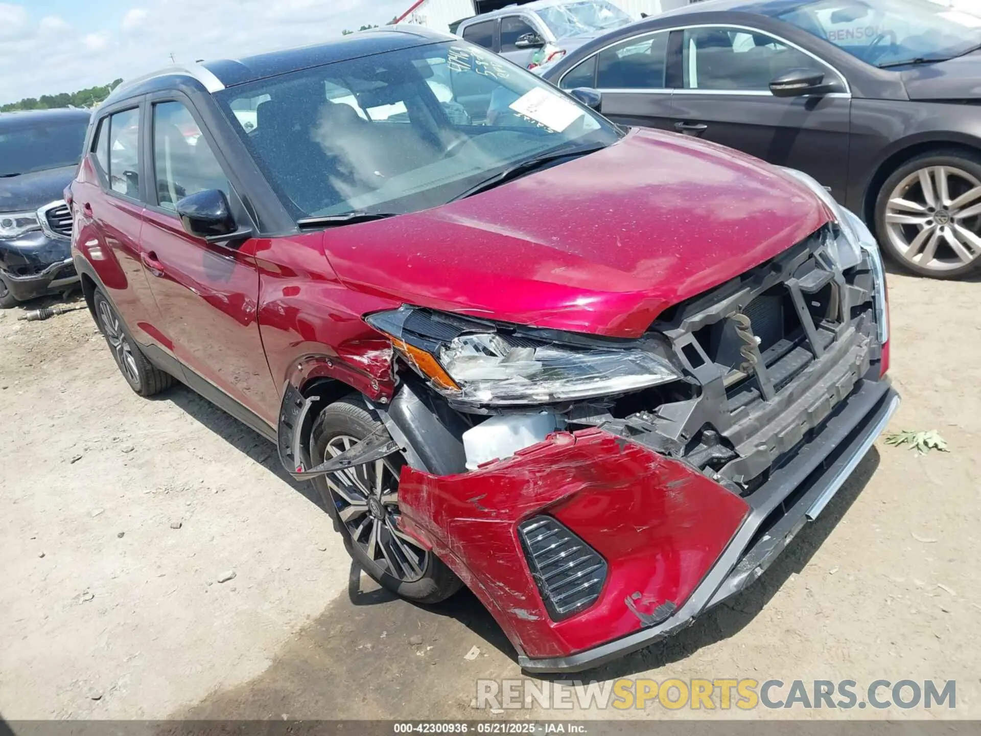 1 fotografías del automóvil dañado 3N1CP5CV3PL482704 NISSAN KICKS 2023