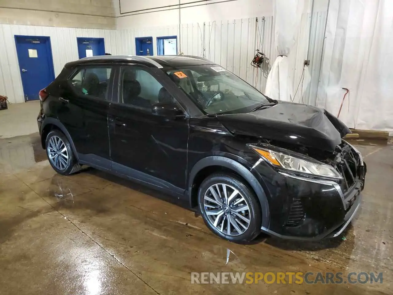 4 fotografías del automóvil dañado 3N1CP5CV3PL501767 NISSAN KICKS 2023