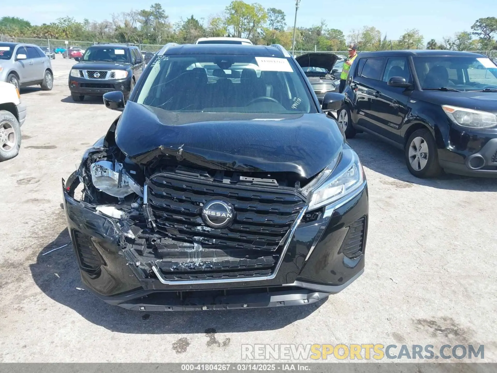 12 fotografías del automóvil dañado 3N1CP5CV4PL494358 NISSAN KICKS 2023