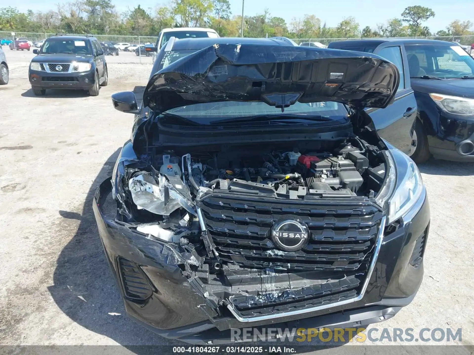 6 fotografías del automóvil dañado 3N1CP5CV4PL494358 NISSAN KICKS 2023