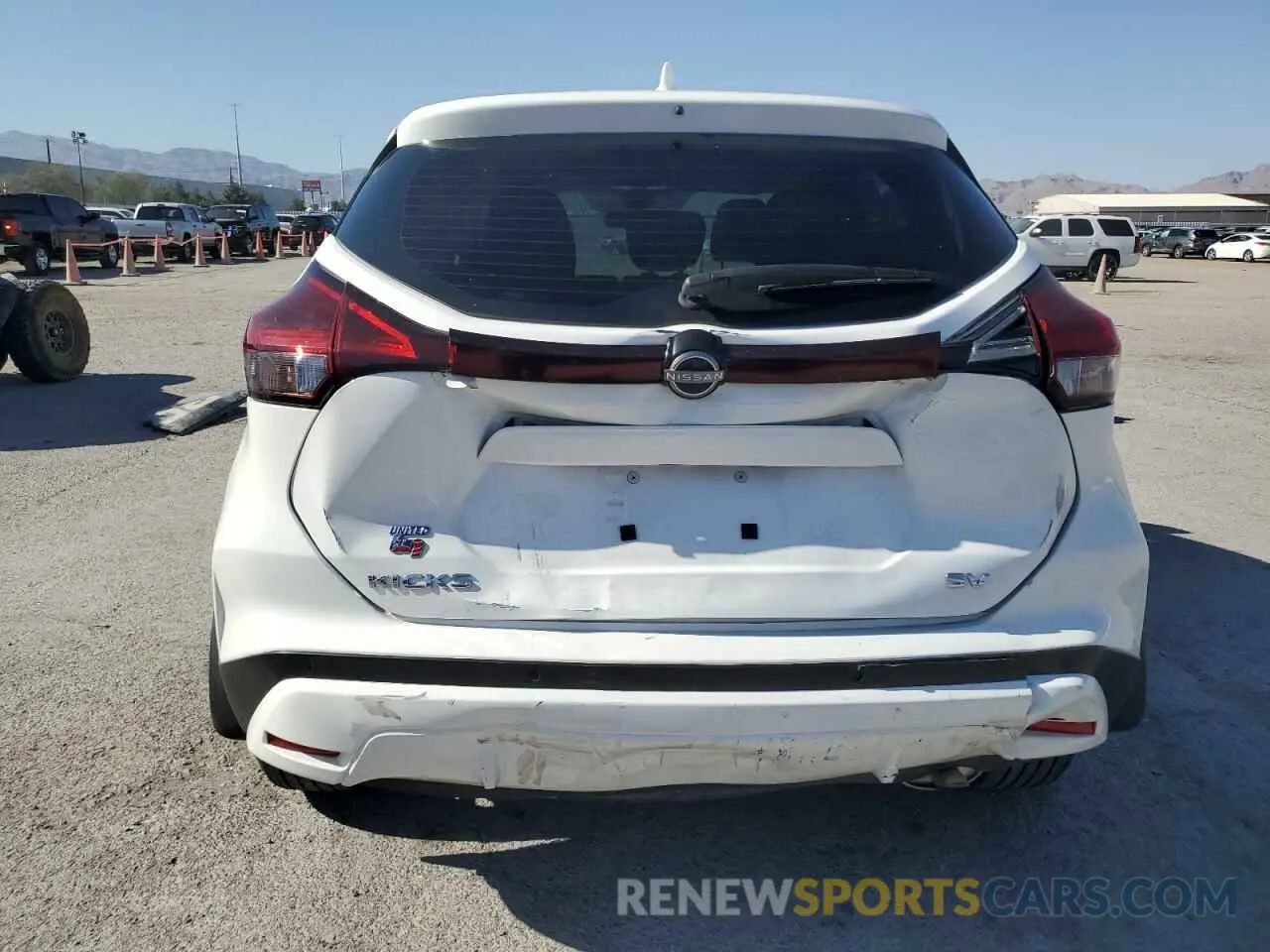 6 fotografías del automóvil dañado 3N1CP5CV4PL522305 NISSAN KICKS 2023