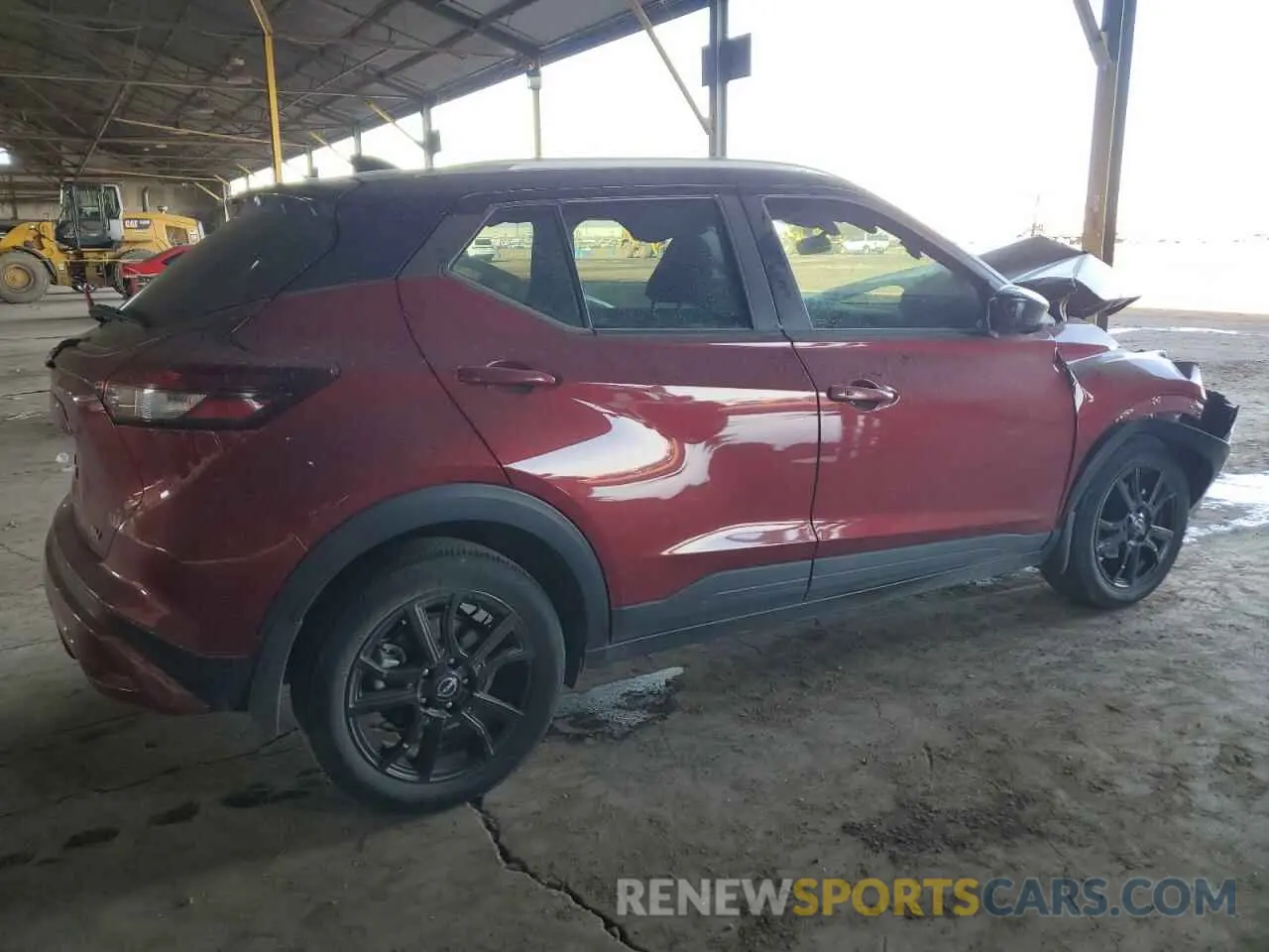 3 fotografías del automóvil dañado 3N1CP5CV5PL484244 NISSAN KICKS 2023