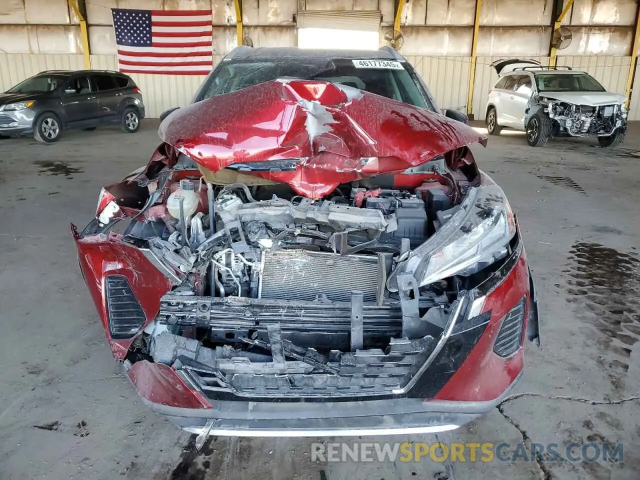 5 fotografías del automóvil dañado 3N1CP5CV5PL484244 NISSAN KICKS 2023