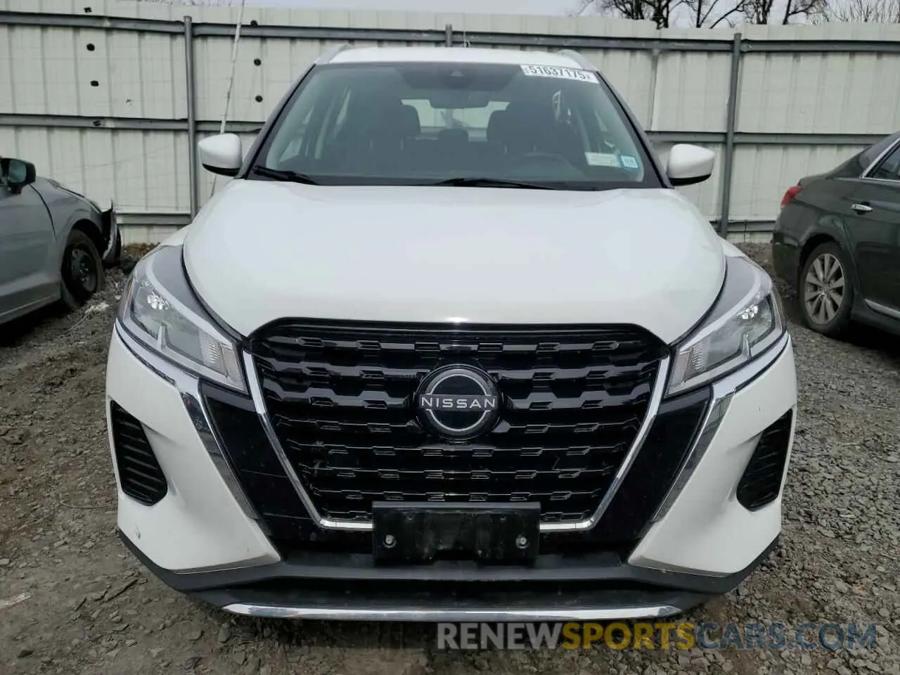 5 fotografías del automóvil dañado 3N1CP5CV5PL557273 NISSAN KICKS 2023