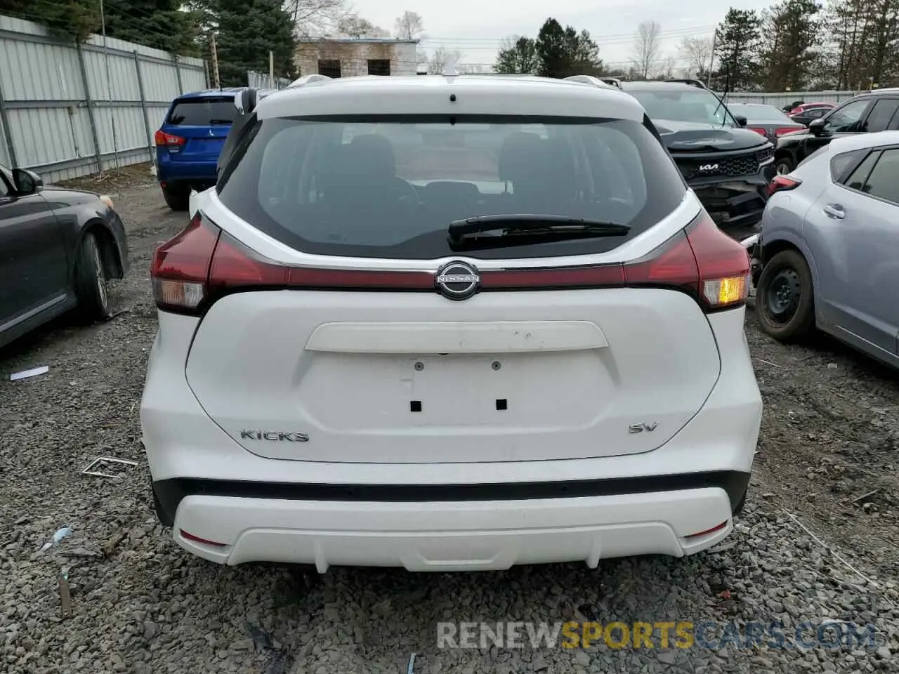 6 fotografías del automóvil dañado 3N1CP5CV5PL557273 NISSAN KICKS 2023