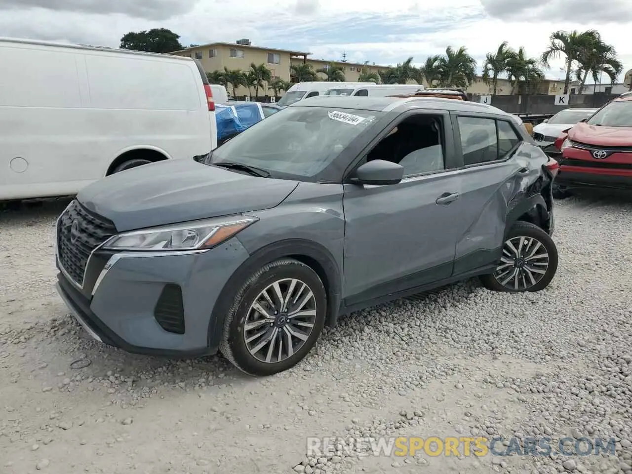 1 fotografías del automóvil dañado 3N1CP5CV5PL565311 NISSAN KICKS 2023