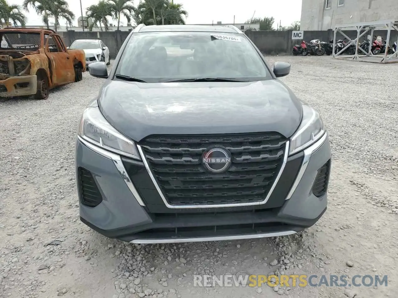 5 fotografías del automóvil dañado 3N1CP5CV5PL565311 NISSAN KICKS 2023