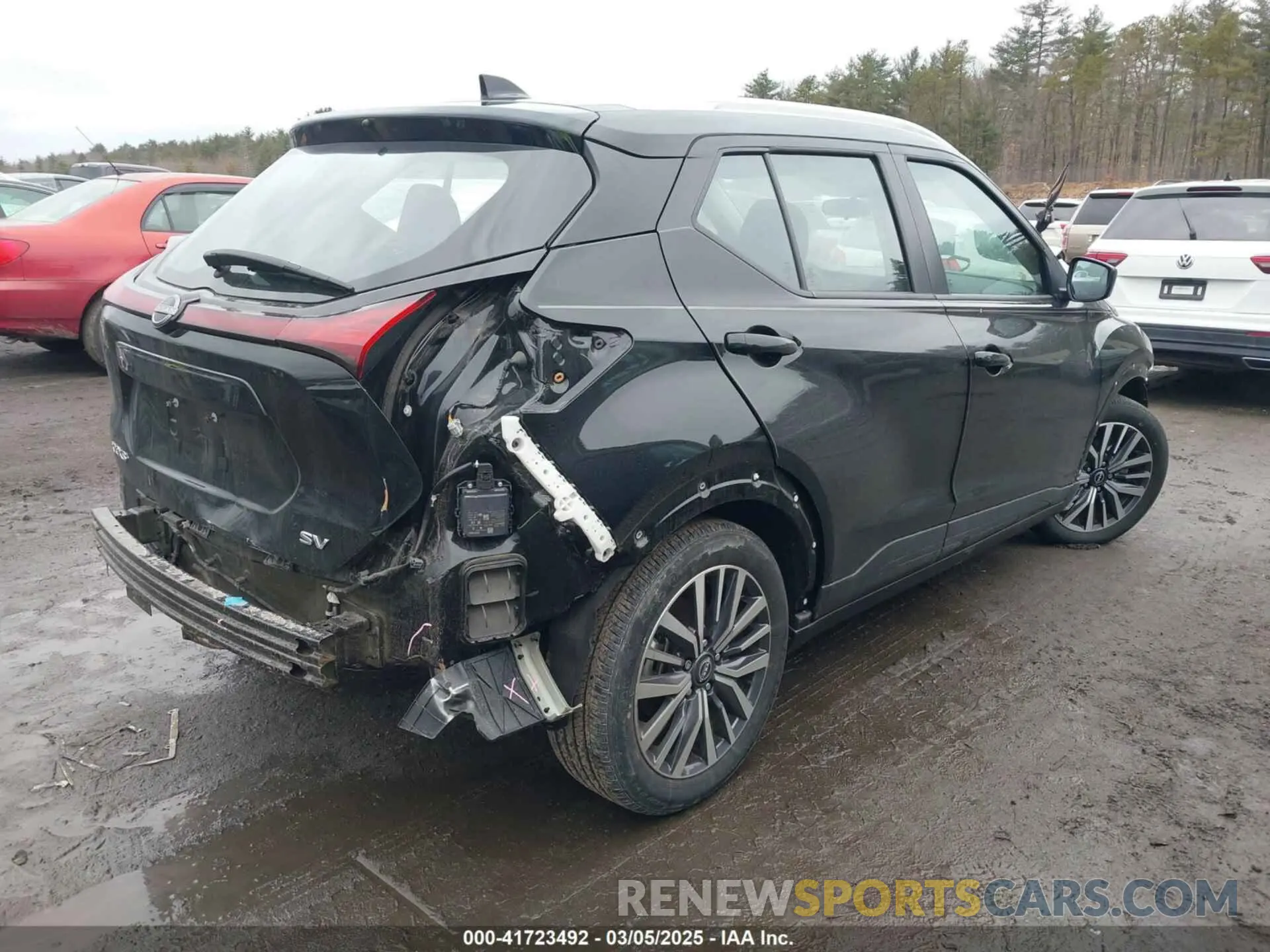 4 fotografías del automóvil dañado 3N1CP5CV6PL484186 NISSAN KICKS 2023