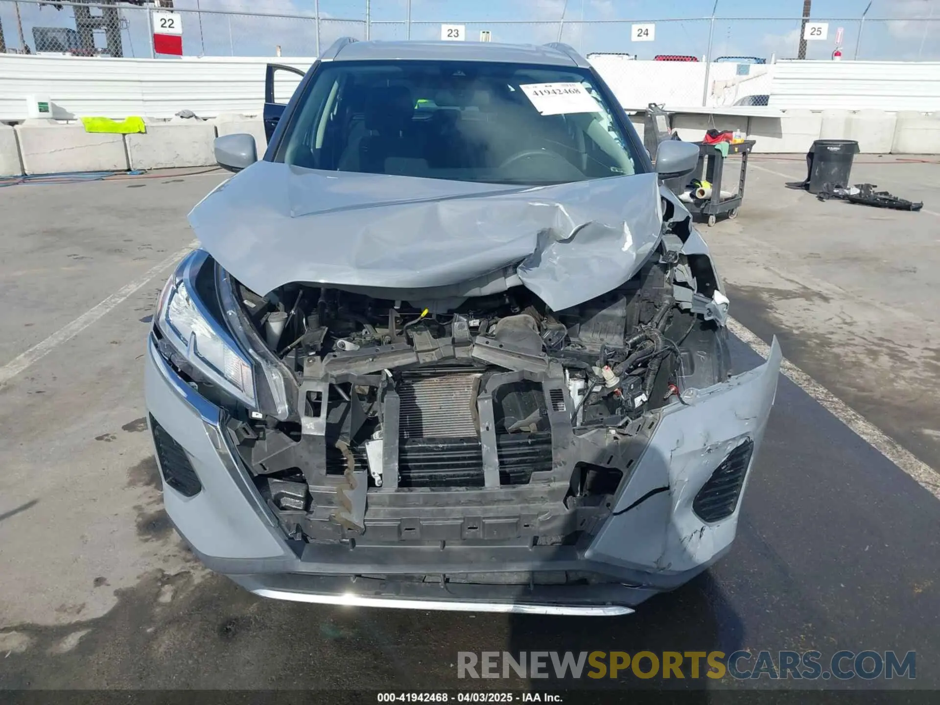 6 fotografías del automóvil dañado 3N1CP5CV7PL472757 NISSAN KICKS 2023