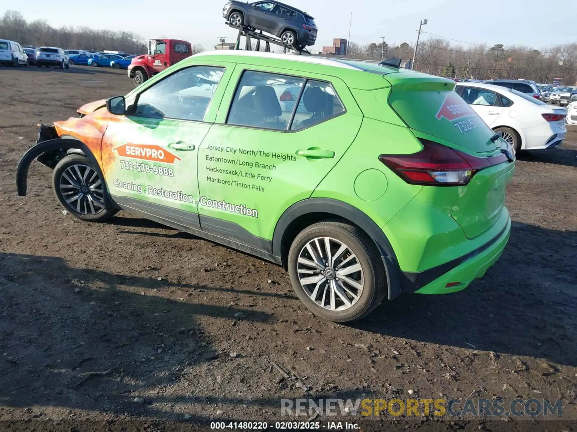 3 fotografías del automóvil dañado 3N1CP5CV7PL482754 NISSAN KICKS 2023