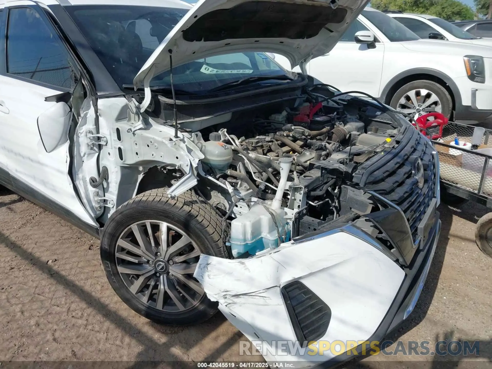6 fotografías del automóvil dañado 3N1CP5CV7PL485024 NISSAN KICKS 2023