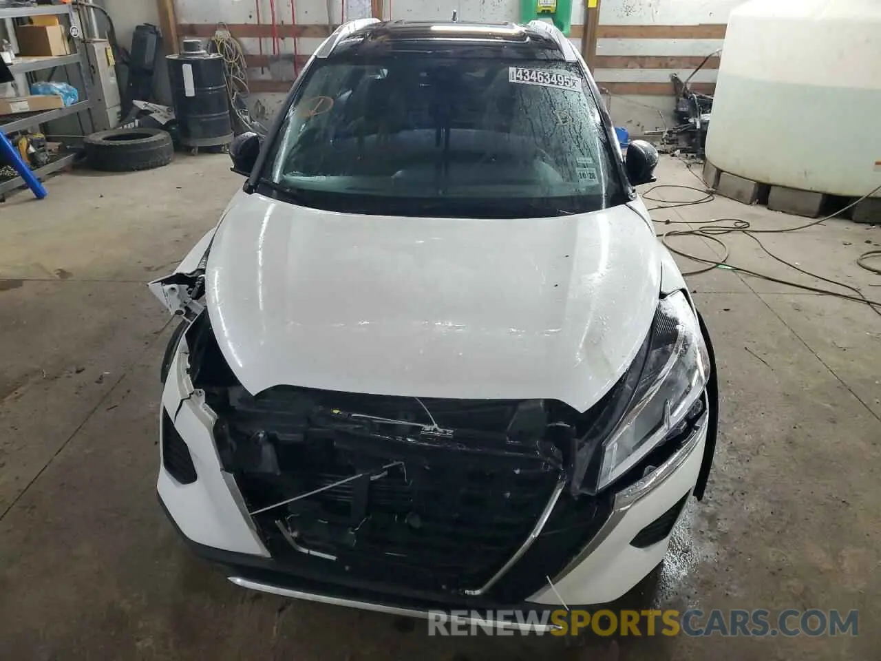 5 fotografías del automóvil dañado 3N1CP5CV8PL546025 NISSAN KICKS 2023