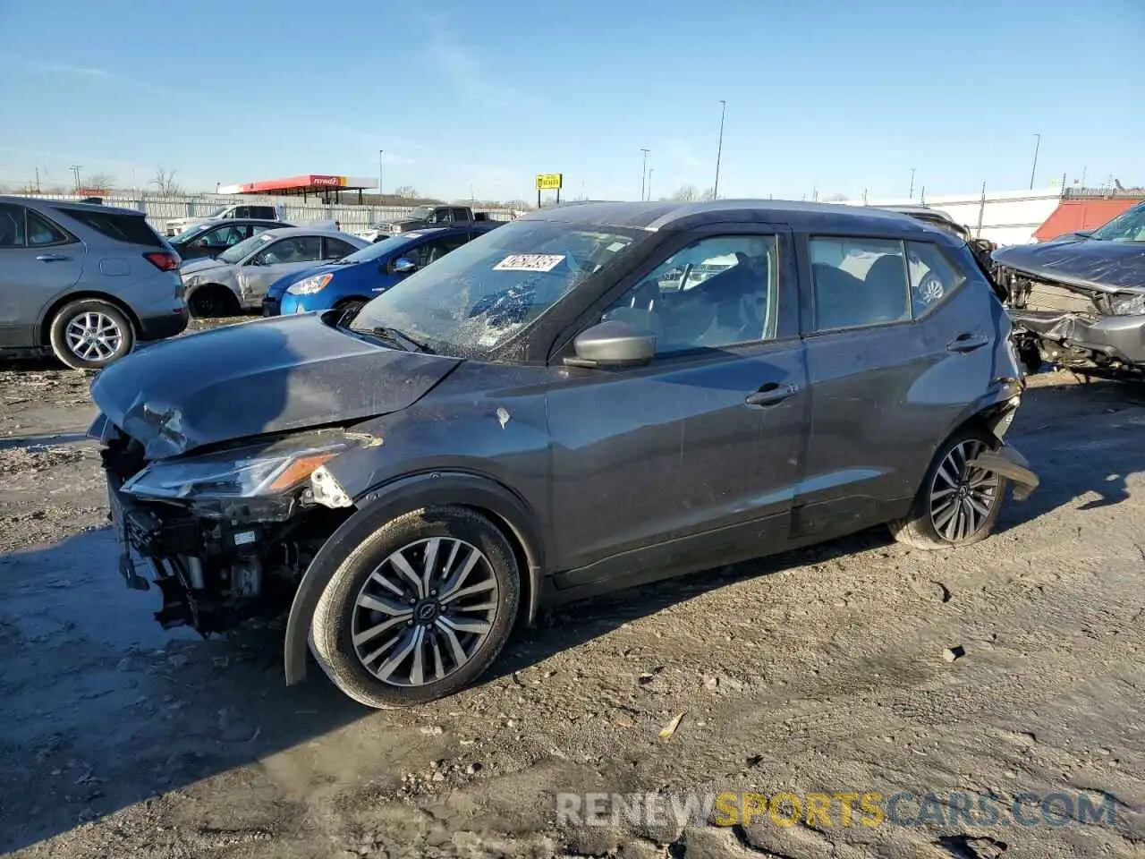 1 fotografías del automóvil dañado 3N1CP5CV9PL467561 NISSAN KICKS 2023