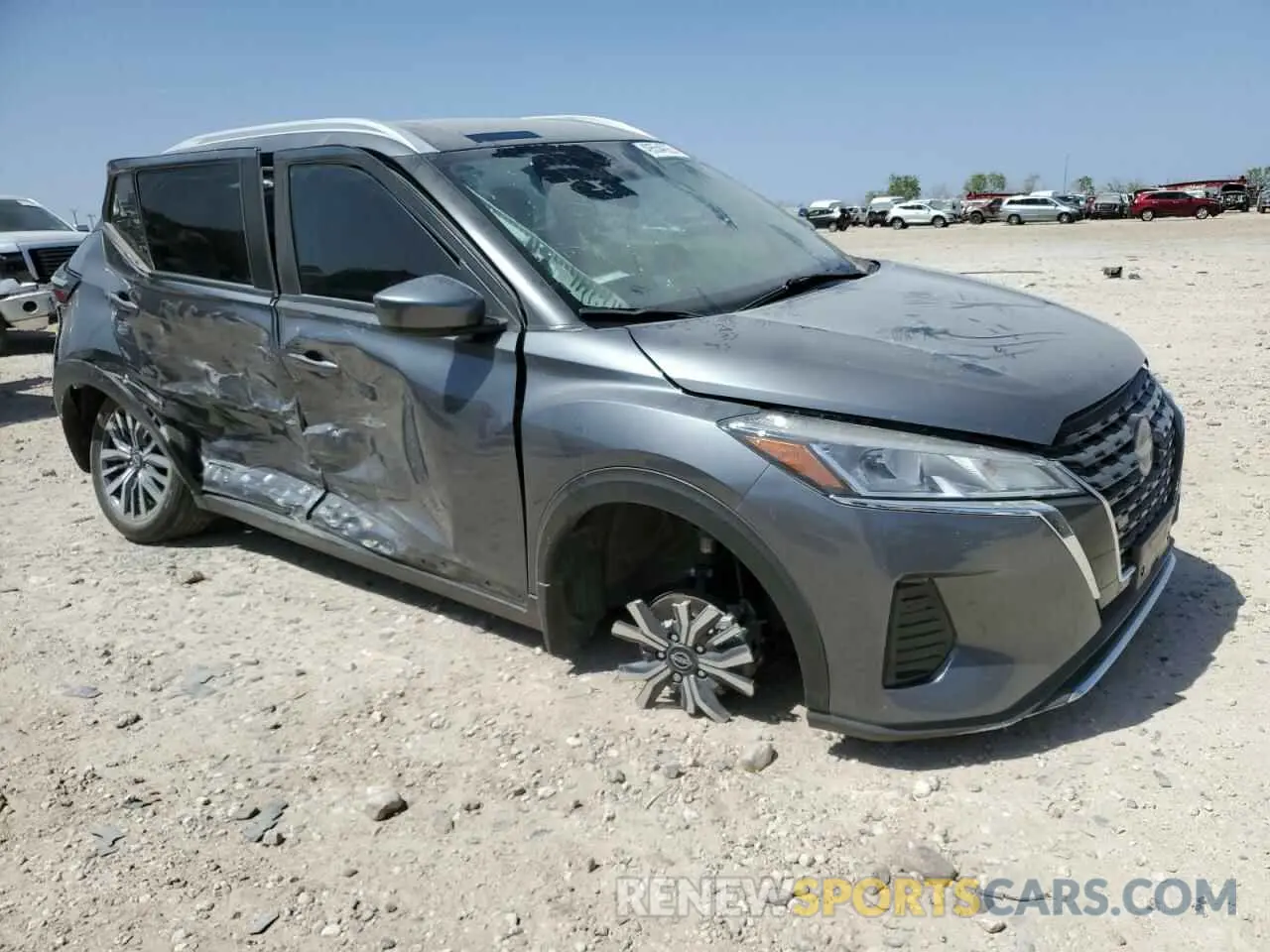 4 fotografías del automóvil dañado 3N1CP5CVXPL475362 NISSAN KICKS 2023