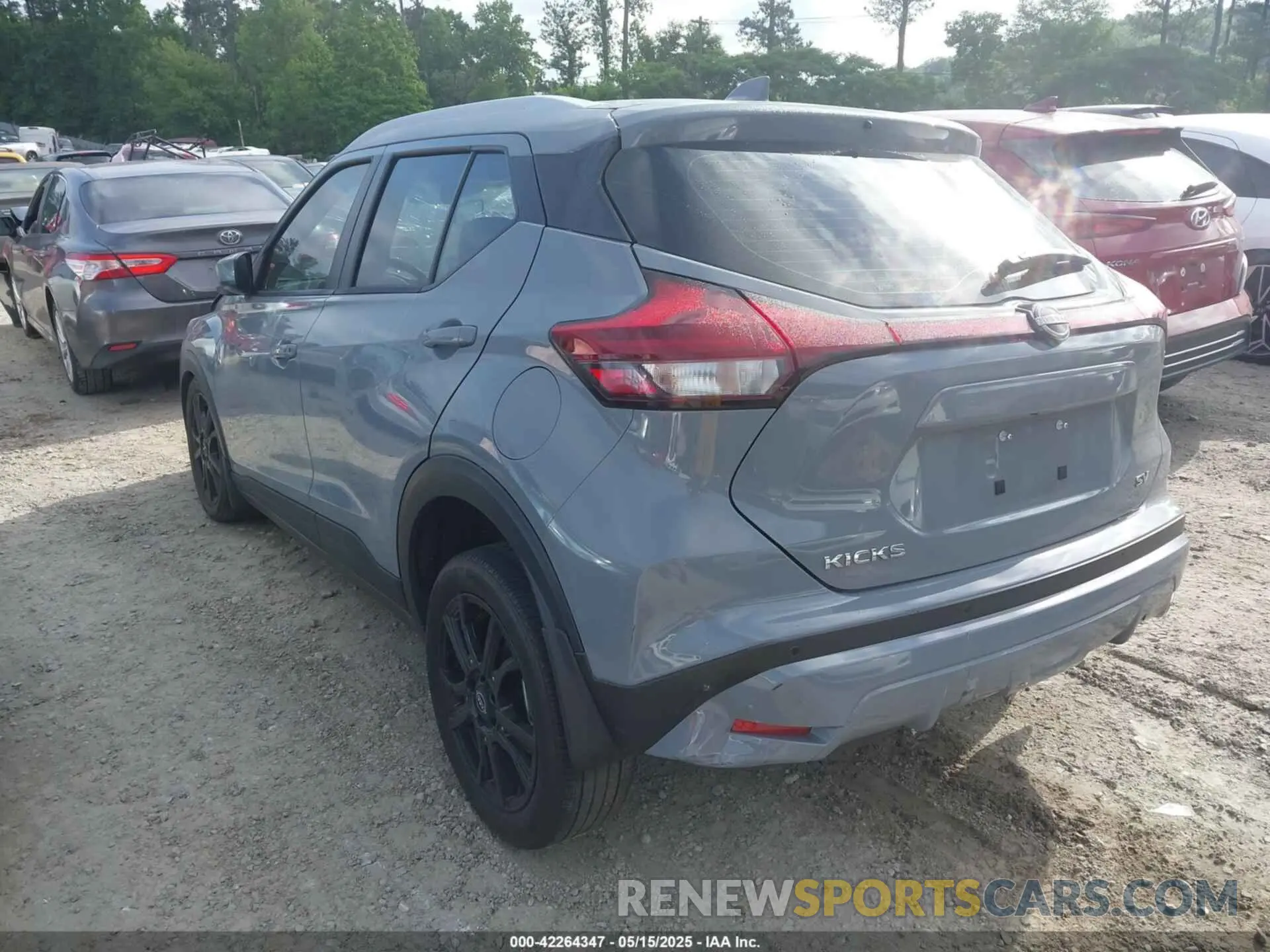 3 fotografías del automóvil dañado 3N1CP5CVXPL552957 NISSAN KICKS 2023
