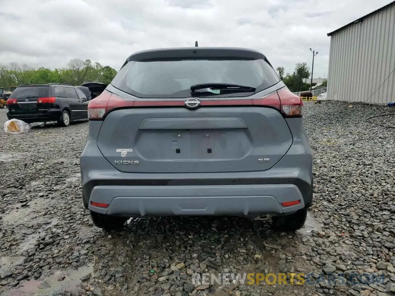 6 fotografías del automóvil dañado 3N1CP5DV1PL536970 NISSAN KICKS 2023