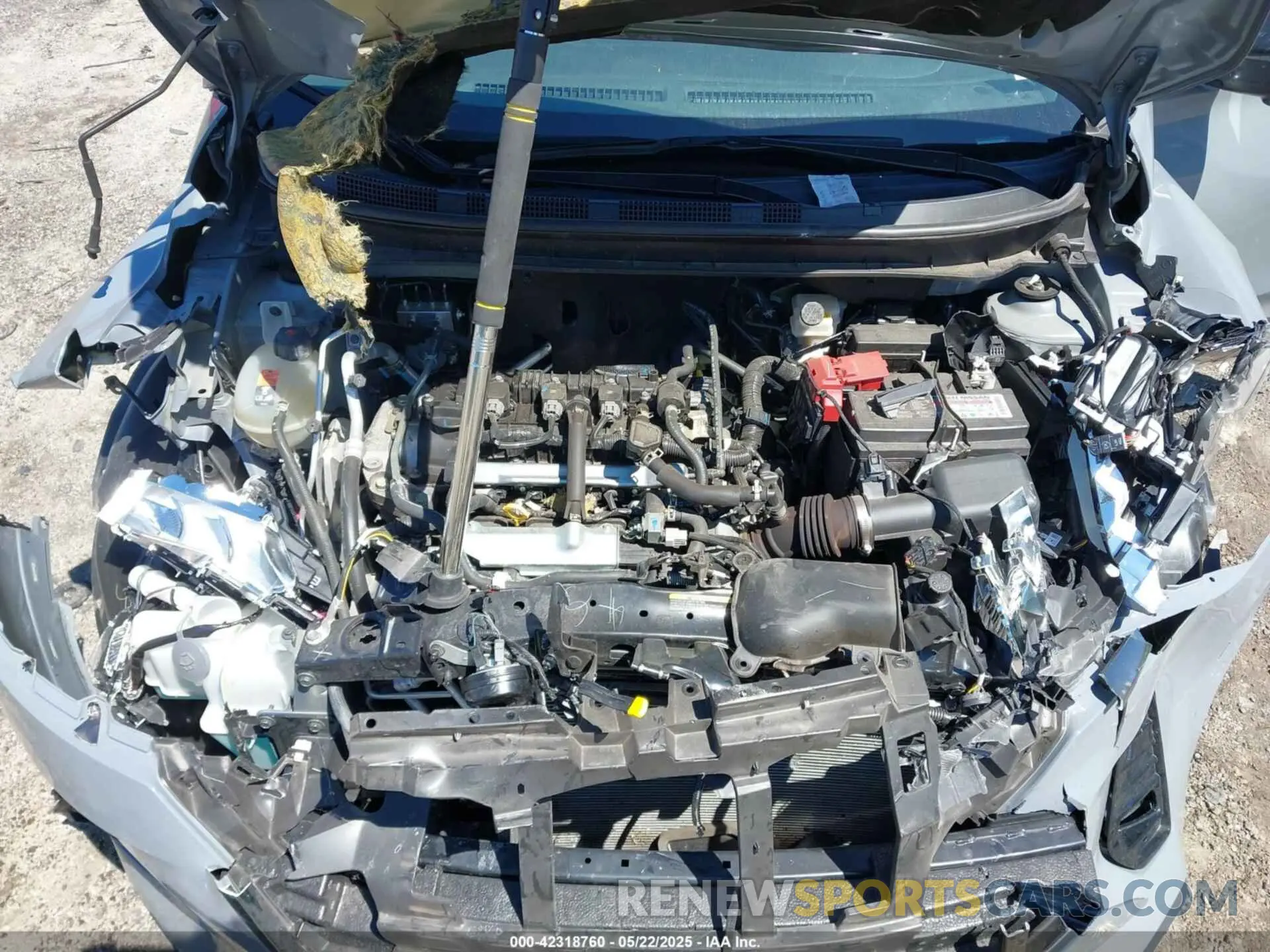 10 fotografías del automóvil dañado 3N1CP5DV1PL571735 NISSAN KICKS 2023