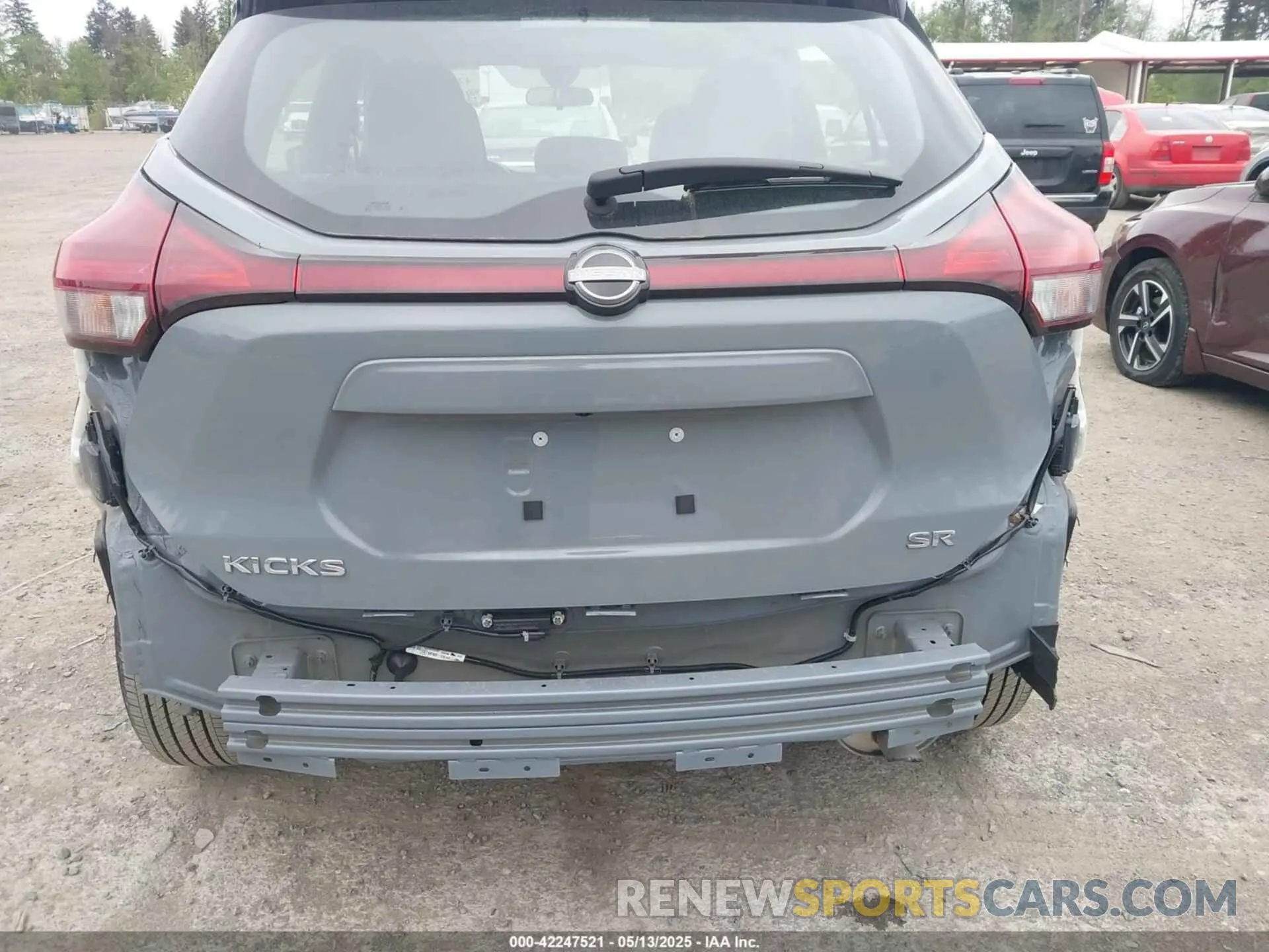 6 fotografías del automóvil dañado 3N1CP5DV1PL571959 NISSAN KICKS 2023