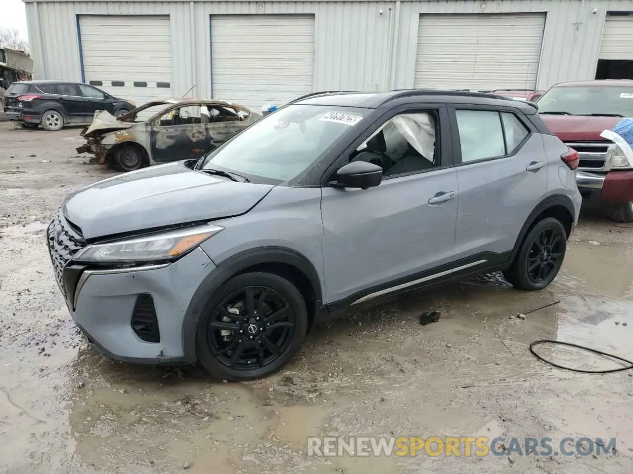 1 fotografías del automóvil dañado 3N1CP5DV2PL488301 NISSAN KICKS 2023