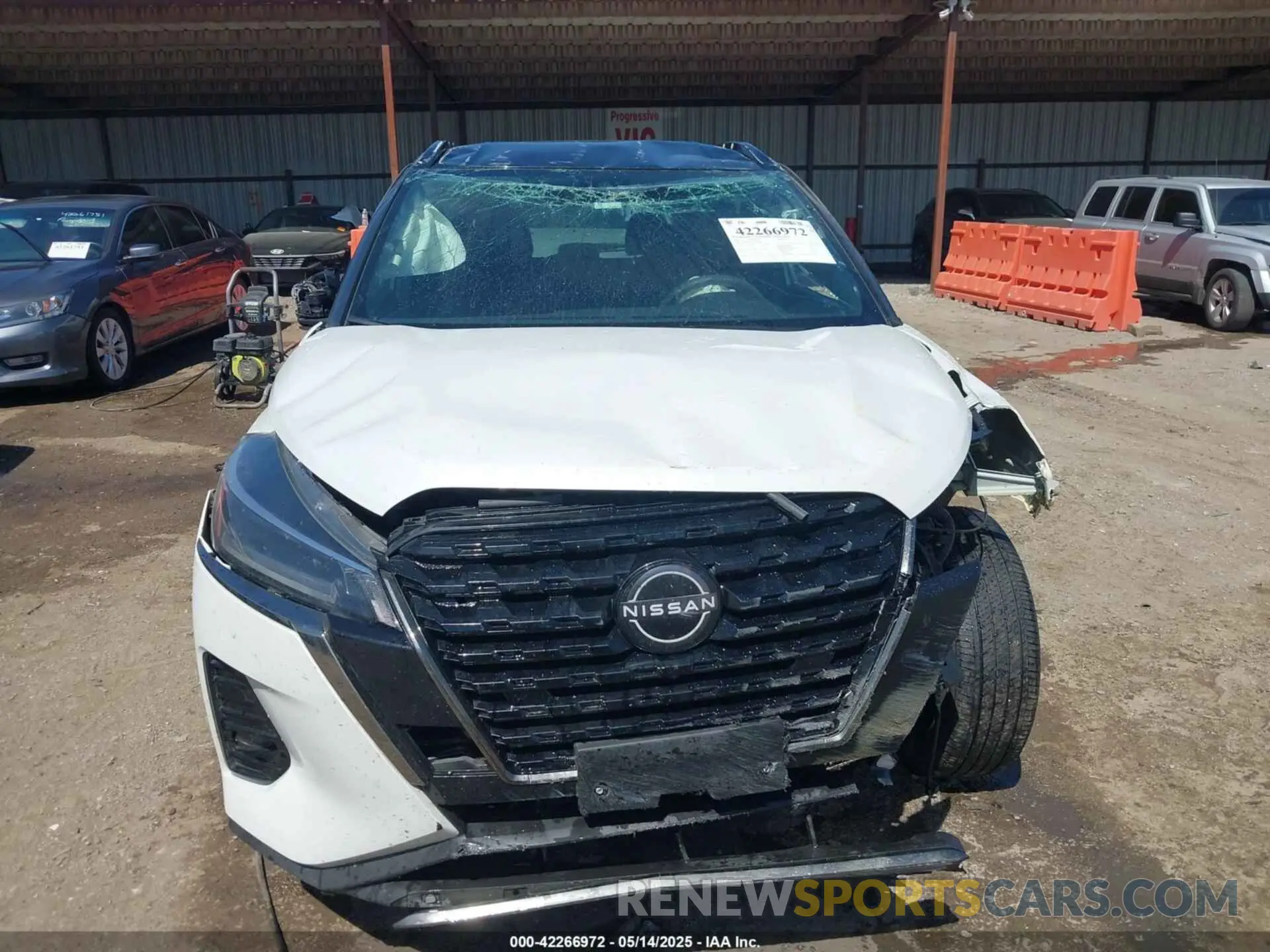 11 fotografías del automóvil dañado 3N1CP5DV2PL499136 NISSAN KICKS 2023