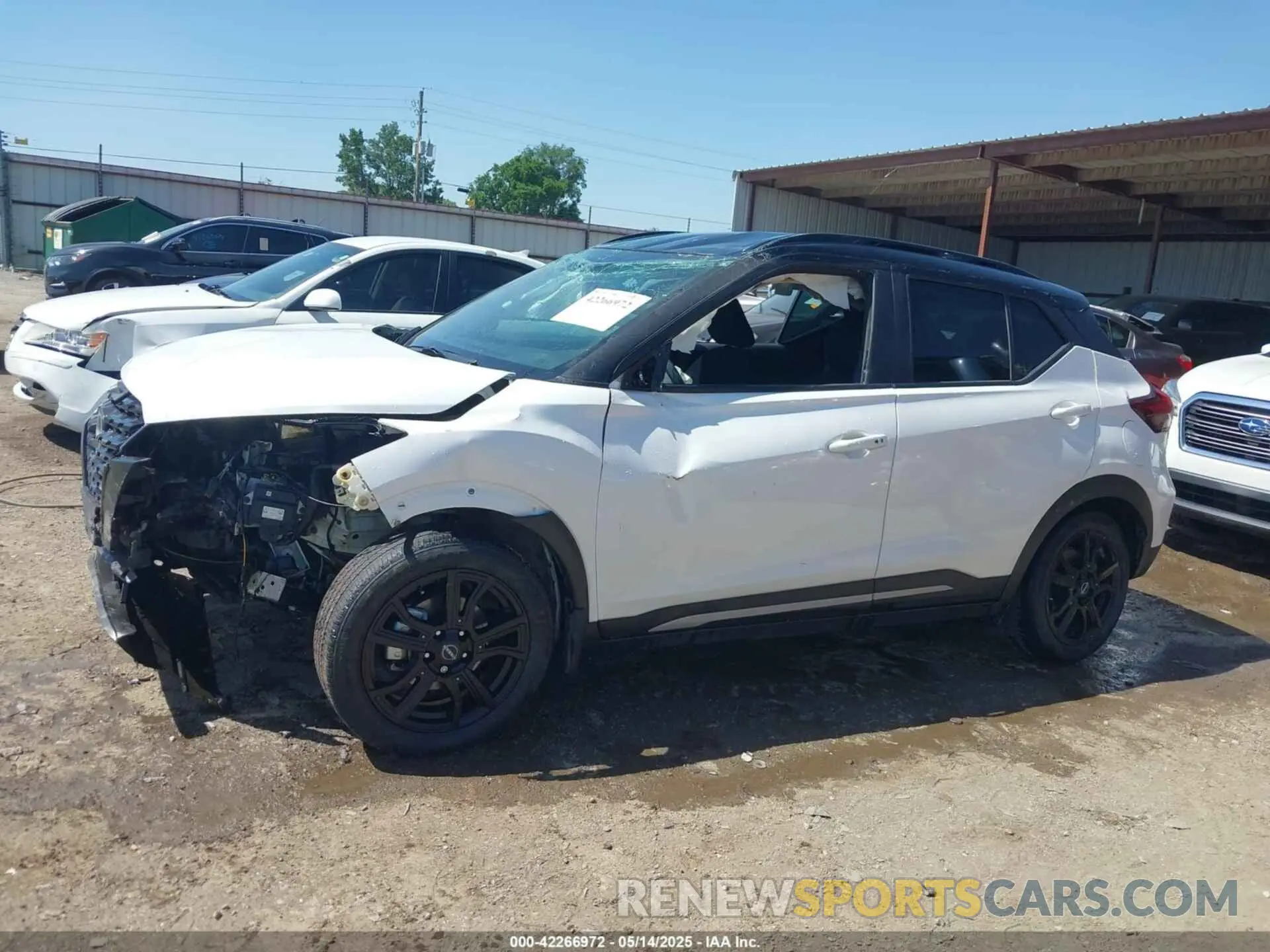 13 fotografías del automóvil dañado 3N1CP5DV2PL499136 NISSAN KICKS 2023