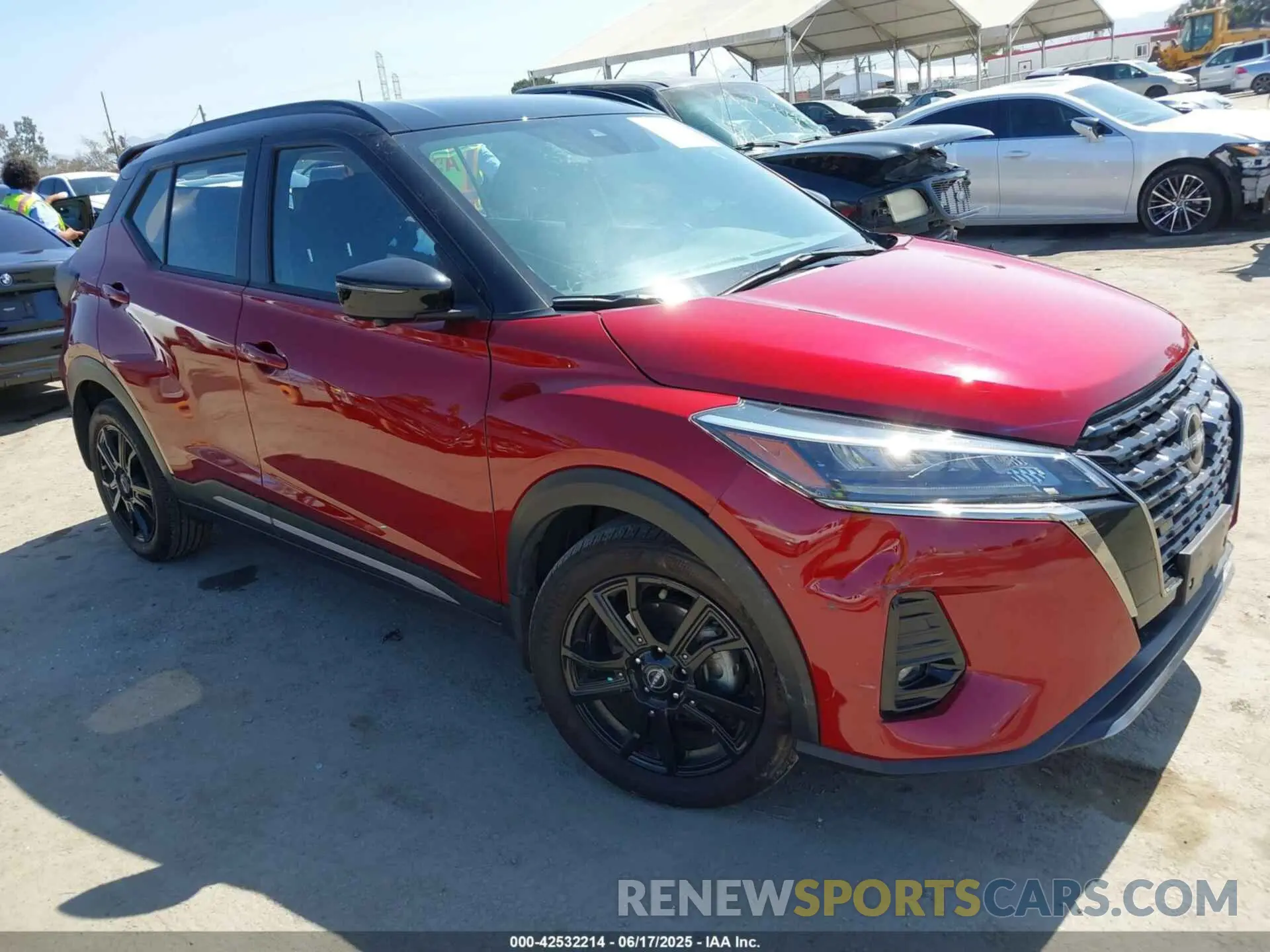 1 fotografías del automóvil dañado 3N1CP5DV3PL488808 NISSAN KICKS 2023