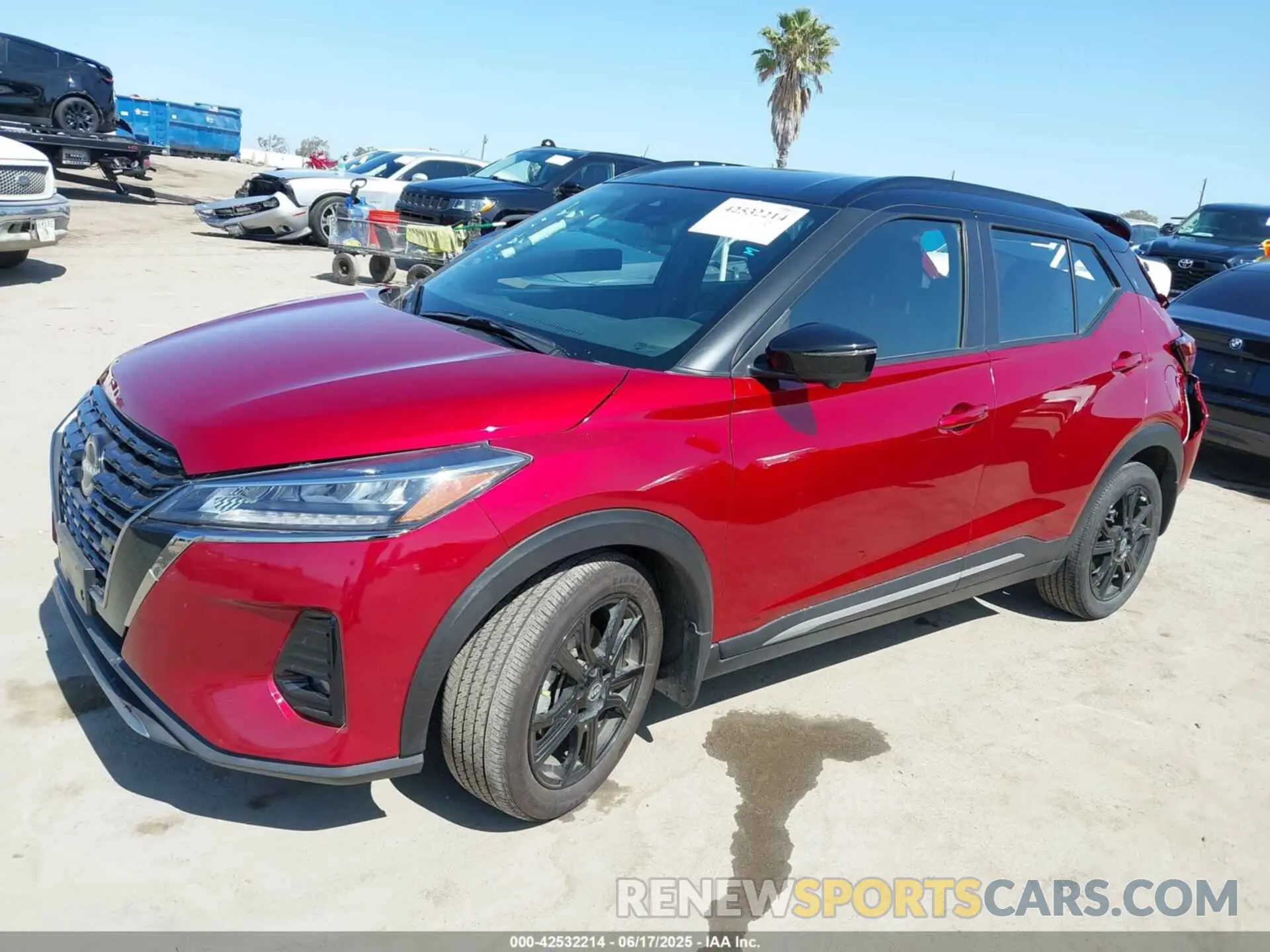 15 fotografías del automóvil dañado 3N1CP5DV3PL488808 NISSAN KICKS 2023