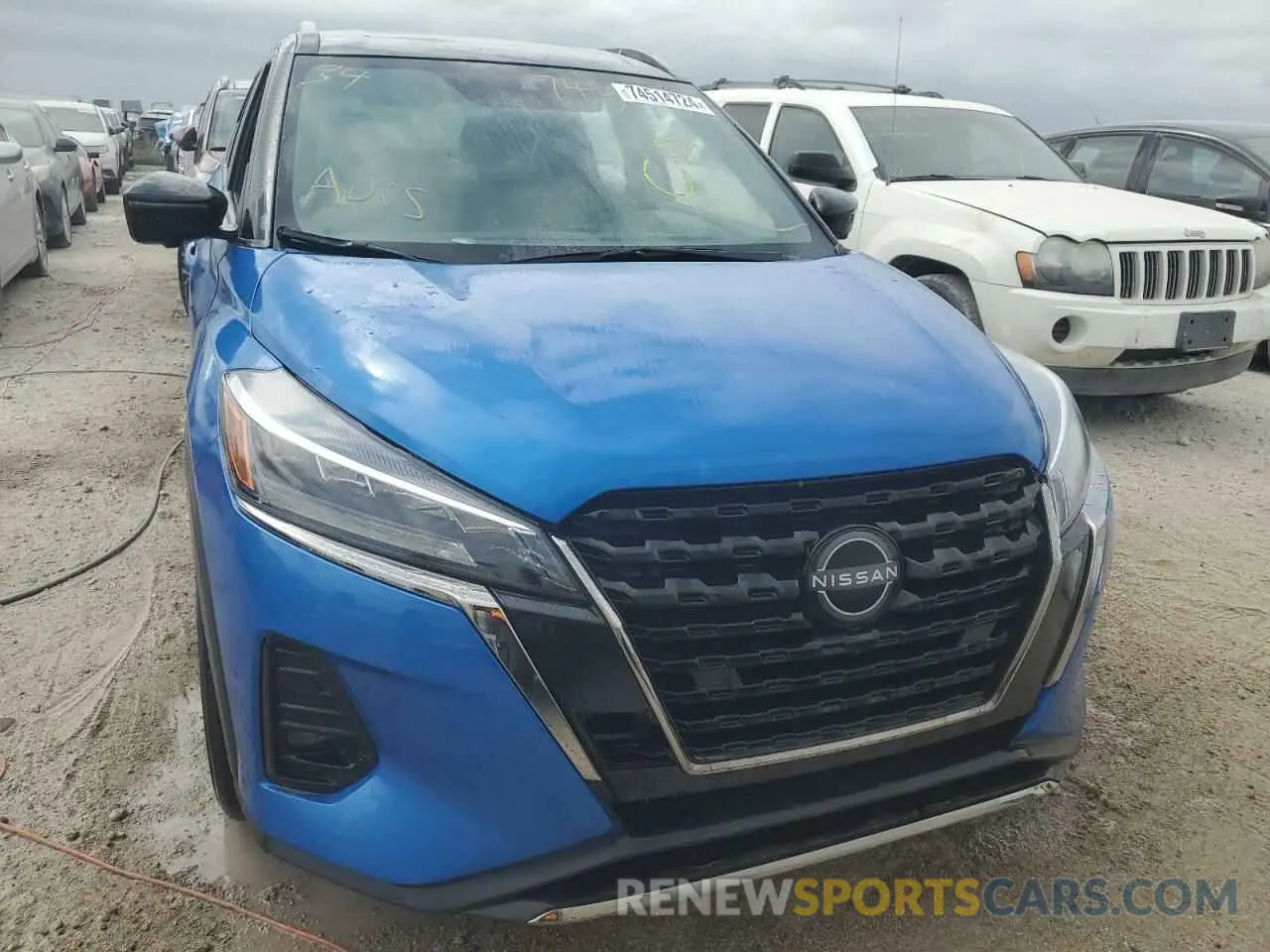 5 fotografías del automóvil dañado 3N1CP5DV3PL520284 NISSAN KICKS 2023